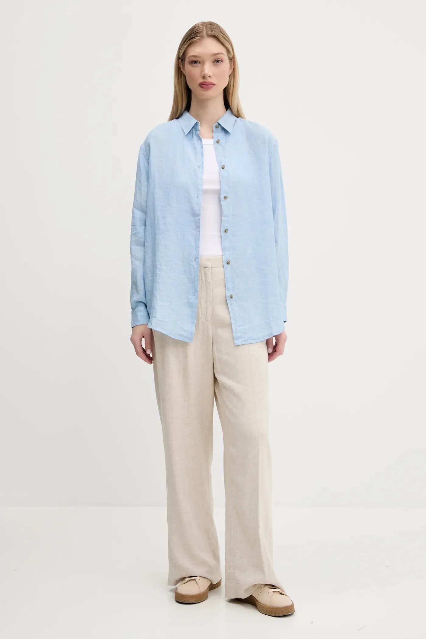 Льняные брюки - фото 2