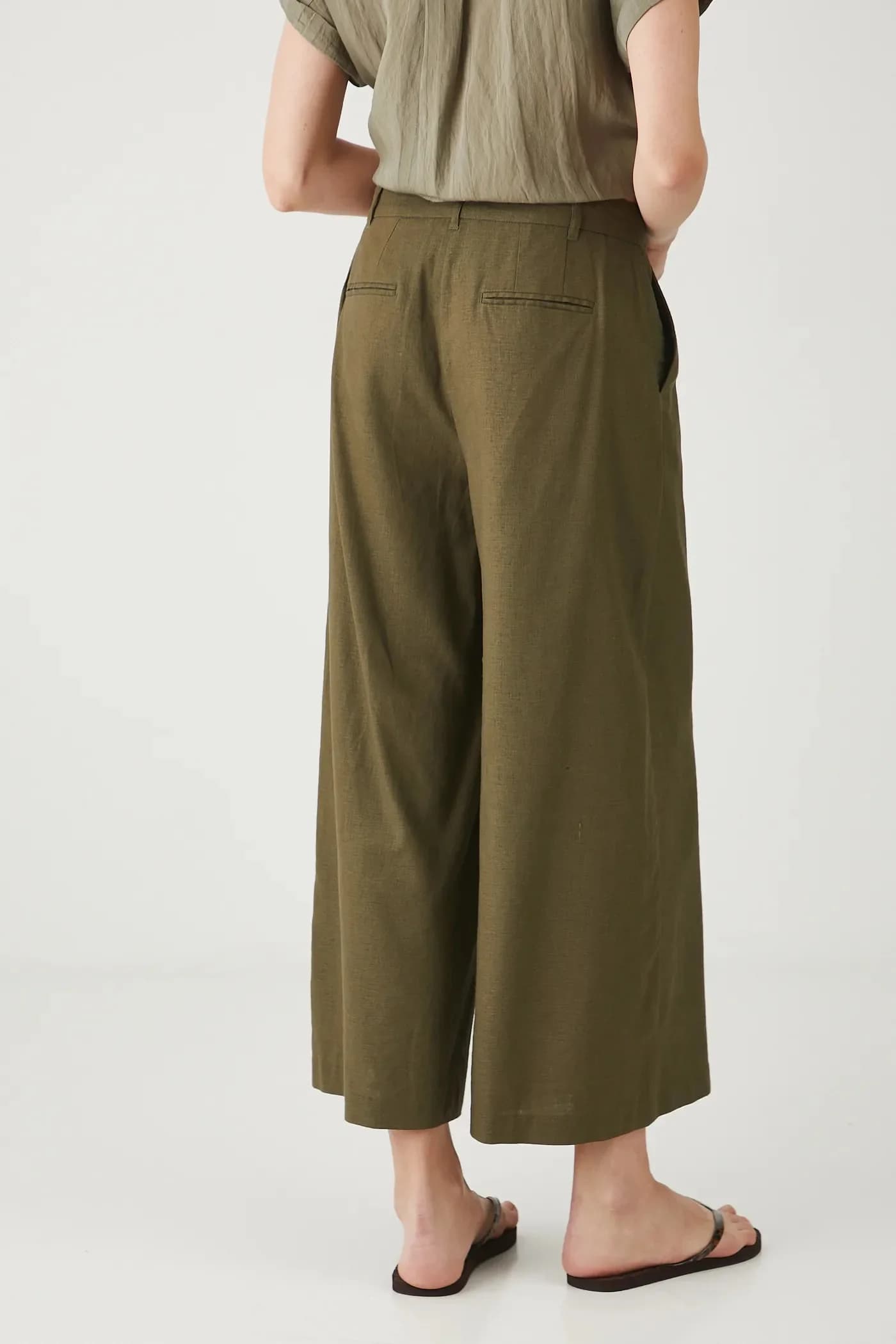 Льняные брюки - фото 3