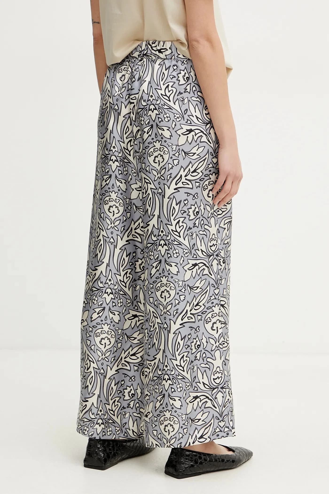 Шелковые брюки - фото 3