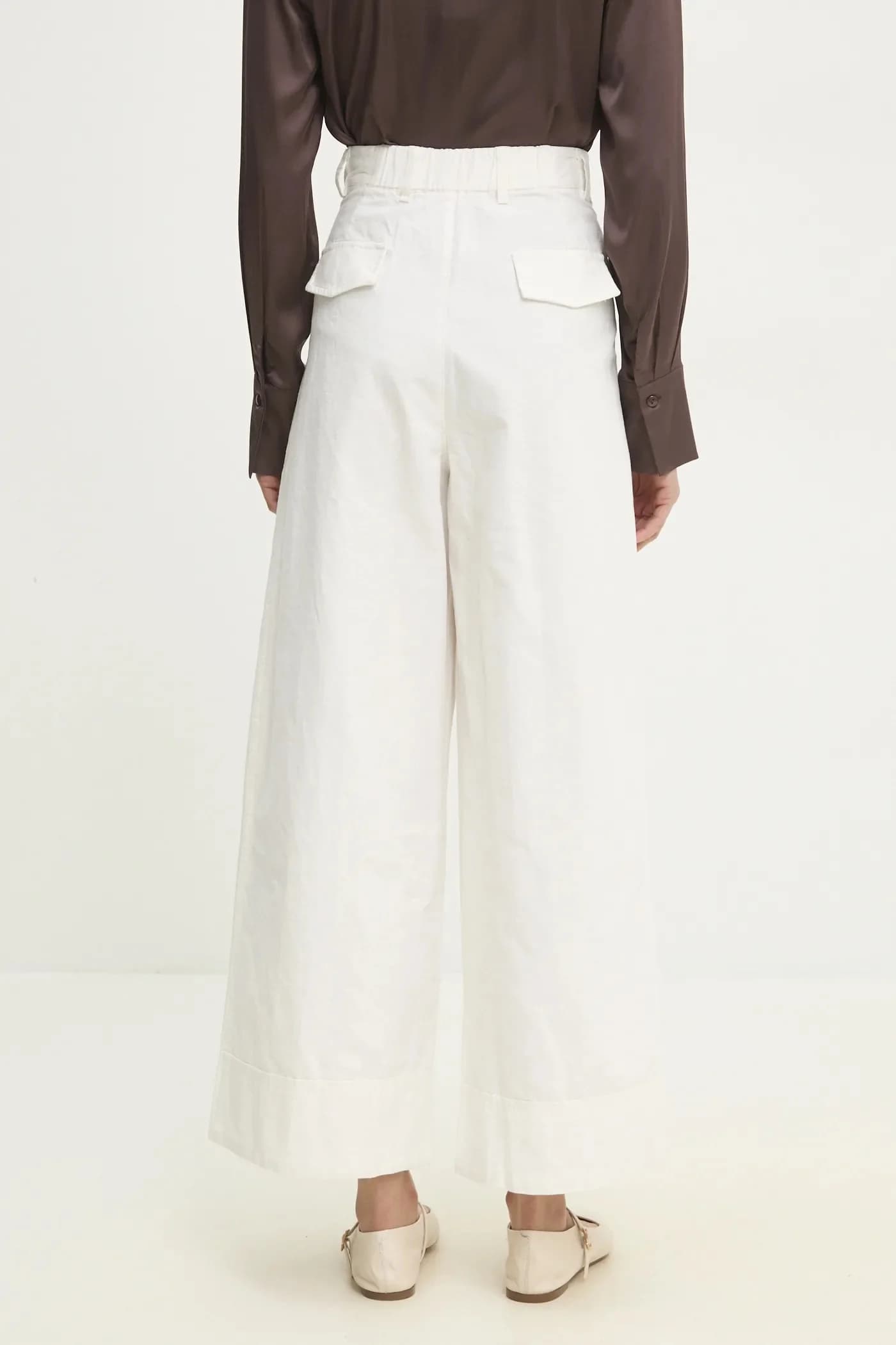 Хлопковые брюки - фото 3