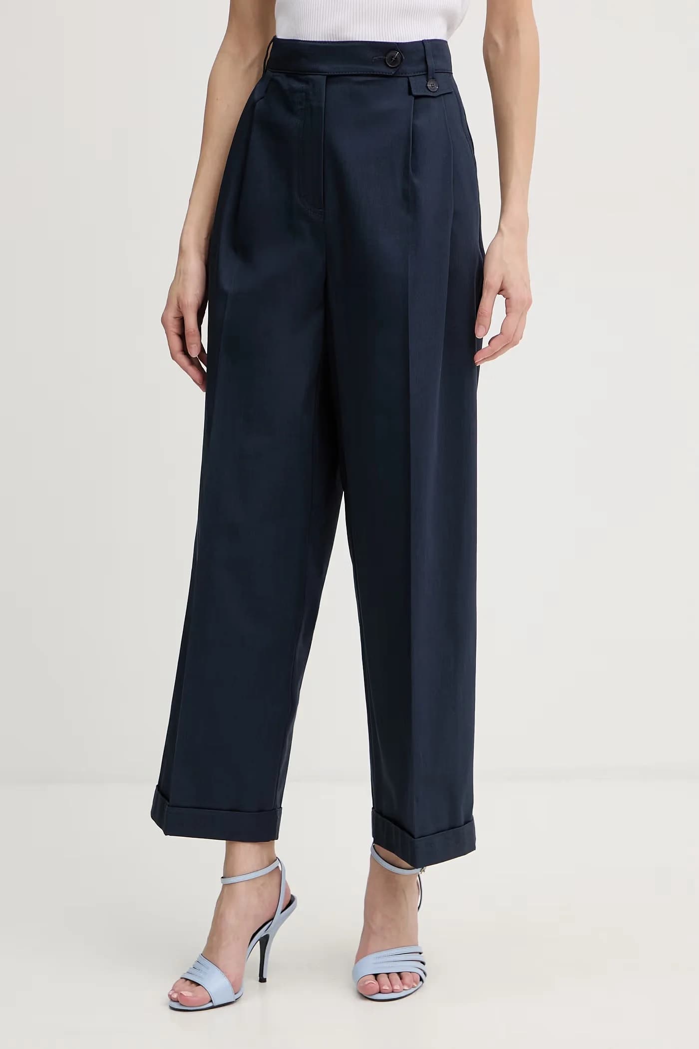 MCOAFONE женские брюки из хлопка с эластаном