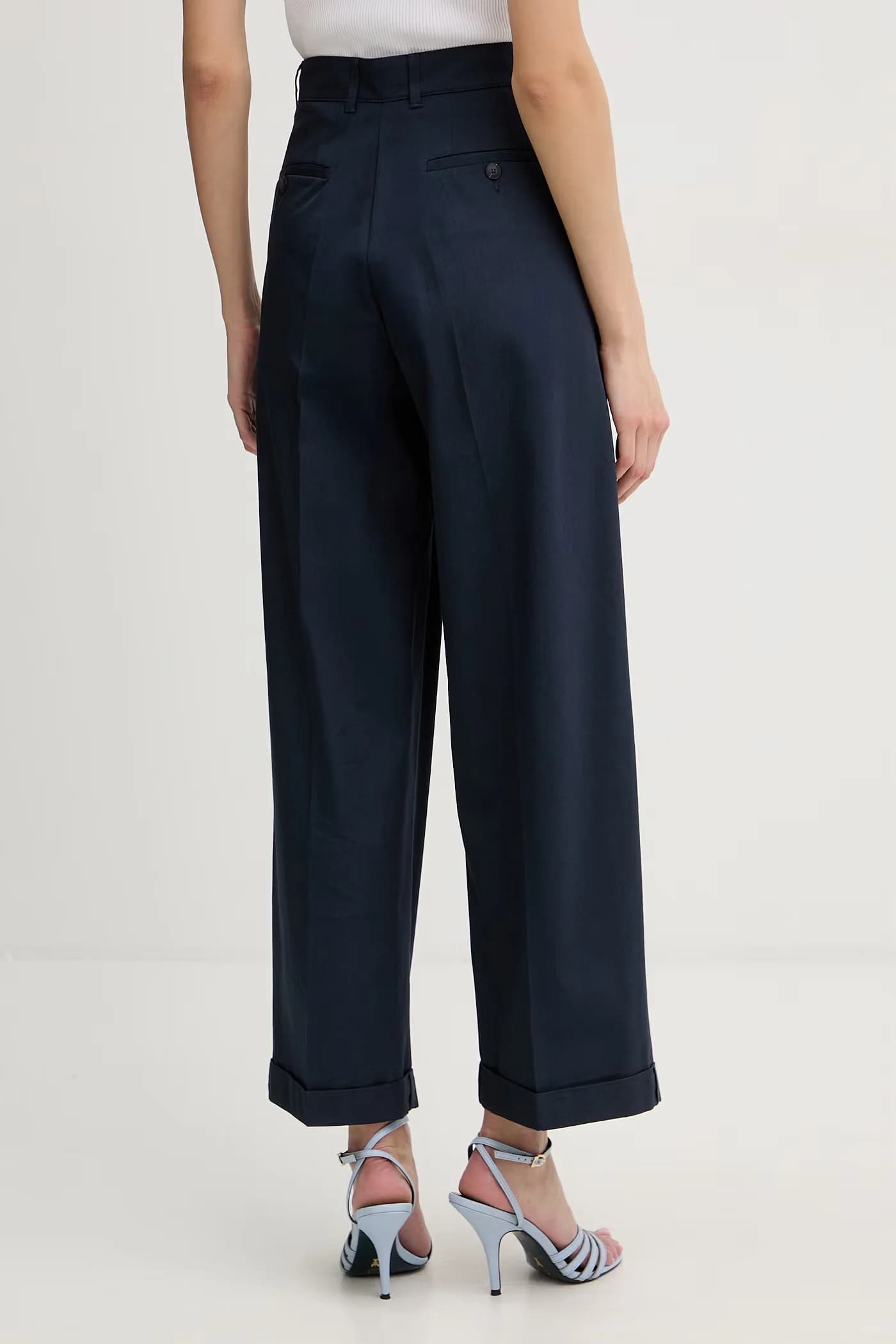 MCOAFONE женские брюки из хлопка с эластаном - фото 3