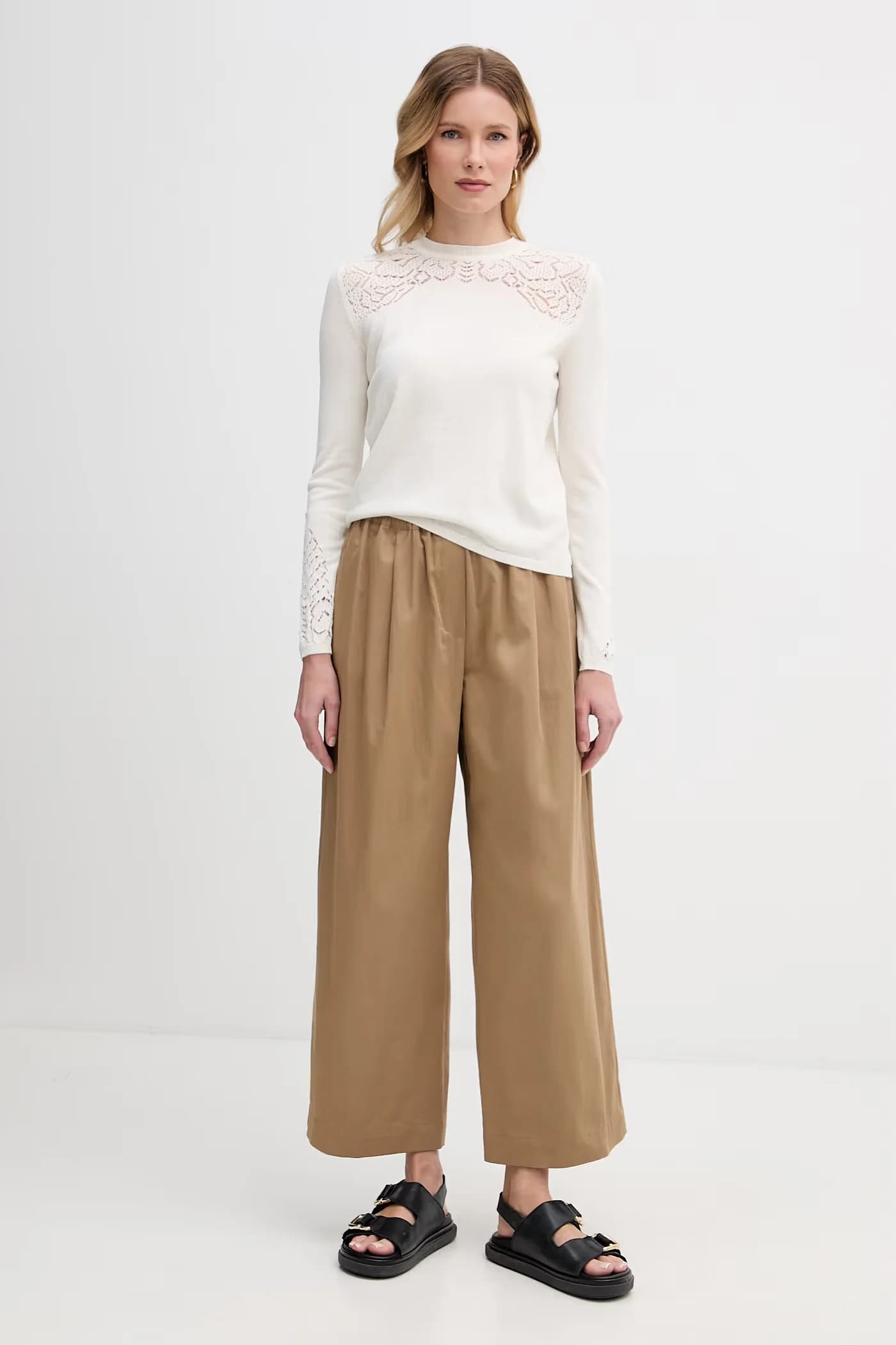 Женские брюки GOLFO из хлопка - фото 2