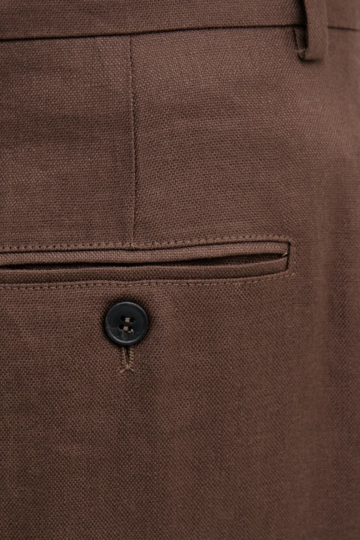 MALIZIA женские льняные брюки - фото 4