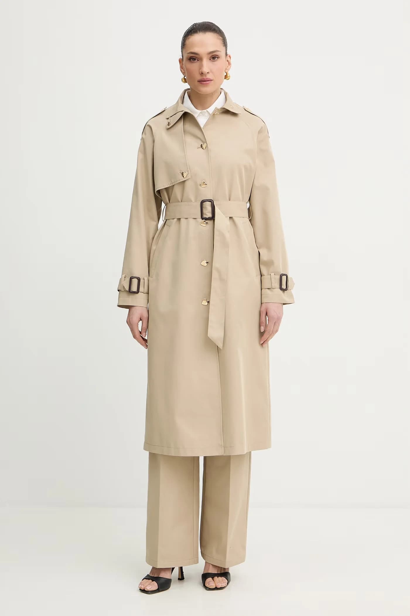 Женские прямые брюки из хлопка SPANIT - фото 2