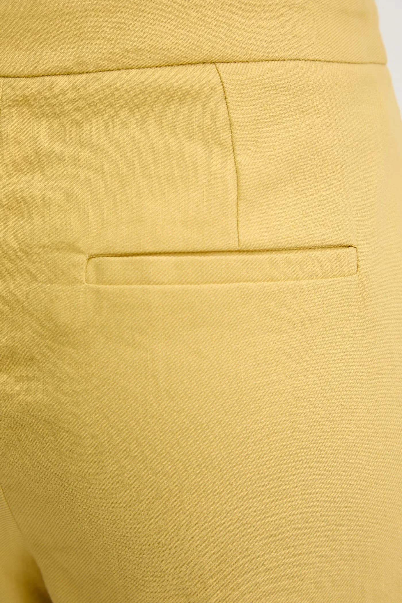 Женские прямые брюки на льне добавлены CANALE. - фото 4