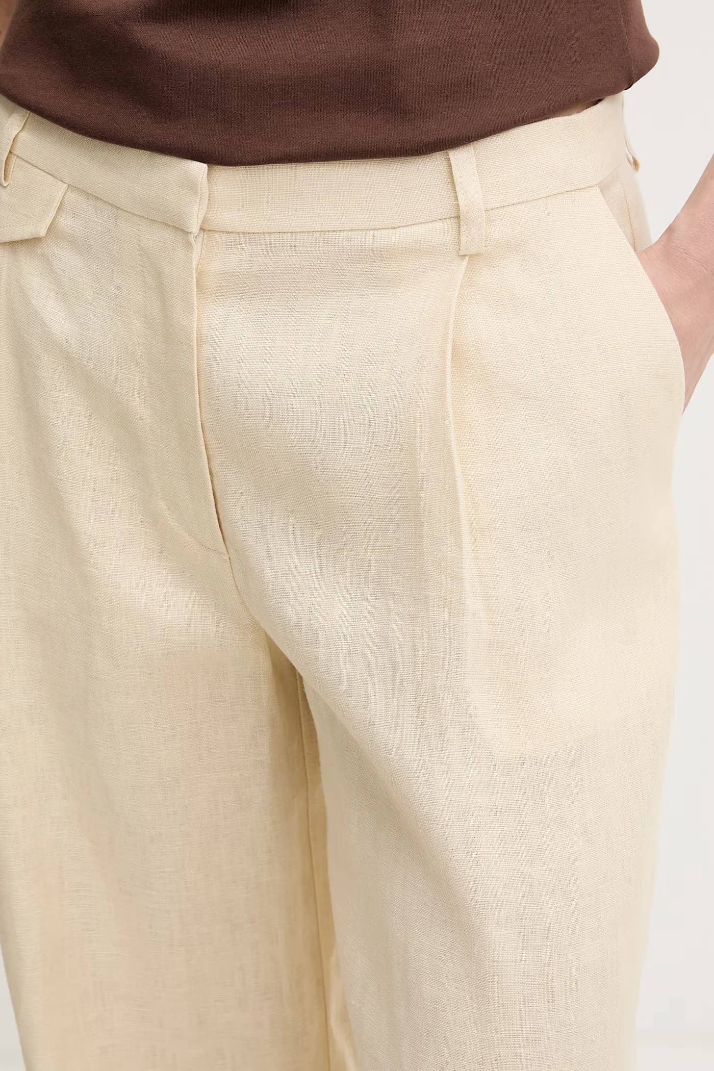 Льняные брюки - фото 4