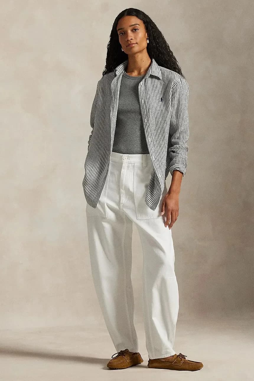 Хлопковые брюки - фото 3