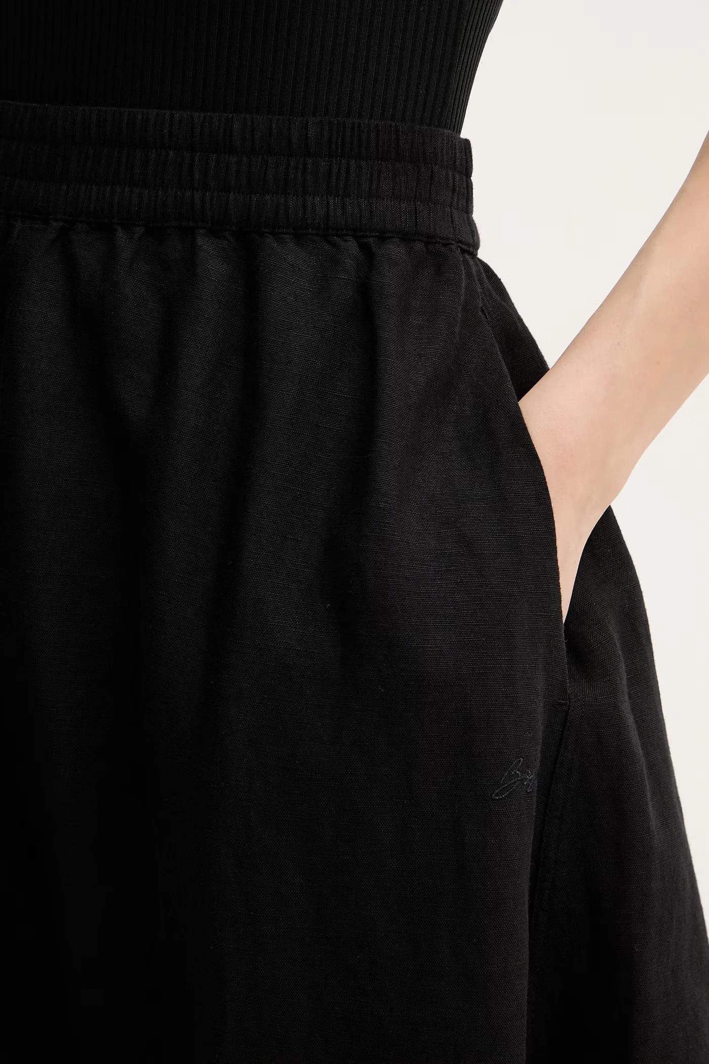 Брюки с льном C Talinen - фото 4