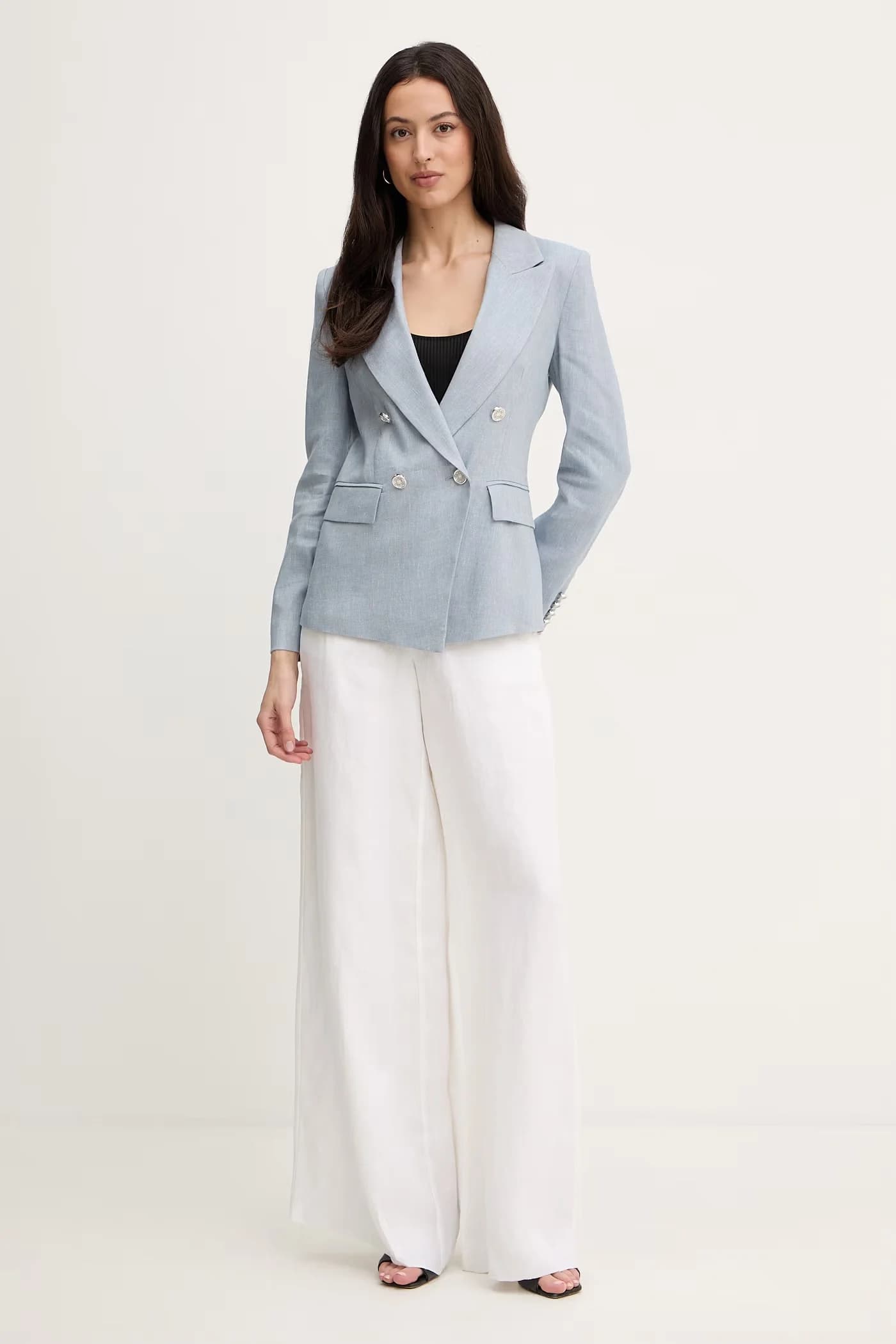 льняные брюки OTTELIA - фото 2