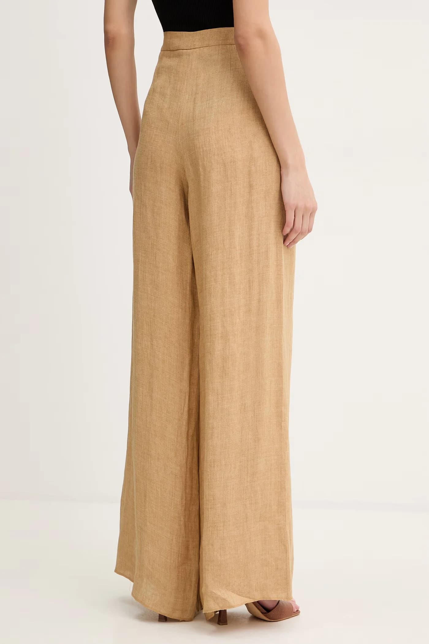 льняные брюки OTTELIA - фото 3