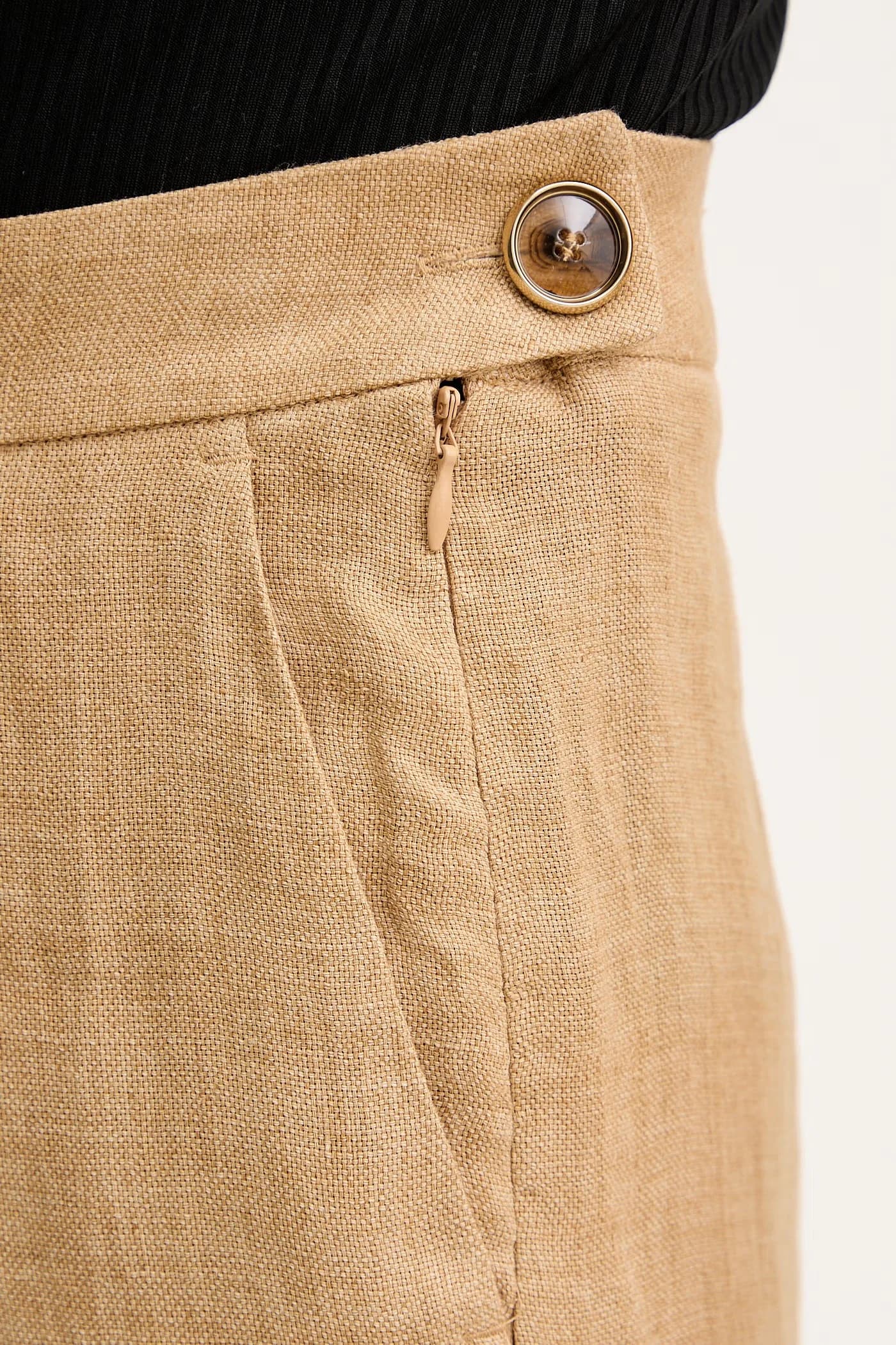 льняные брюки OTTELIA - фото 4