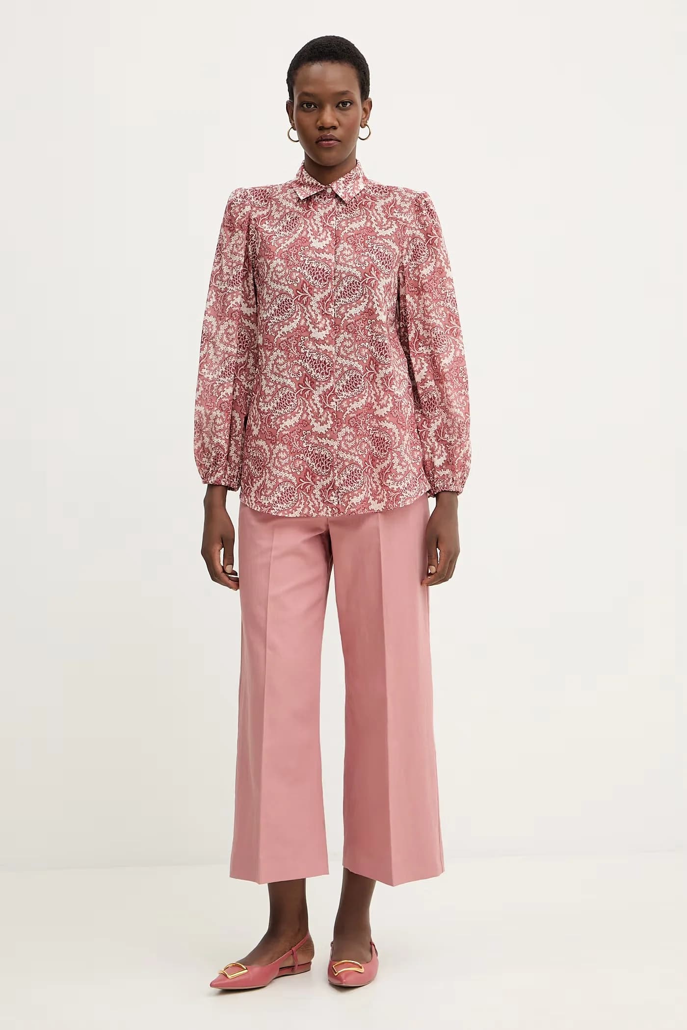 Брюки с льном ZIRCONE - фото 2