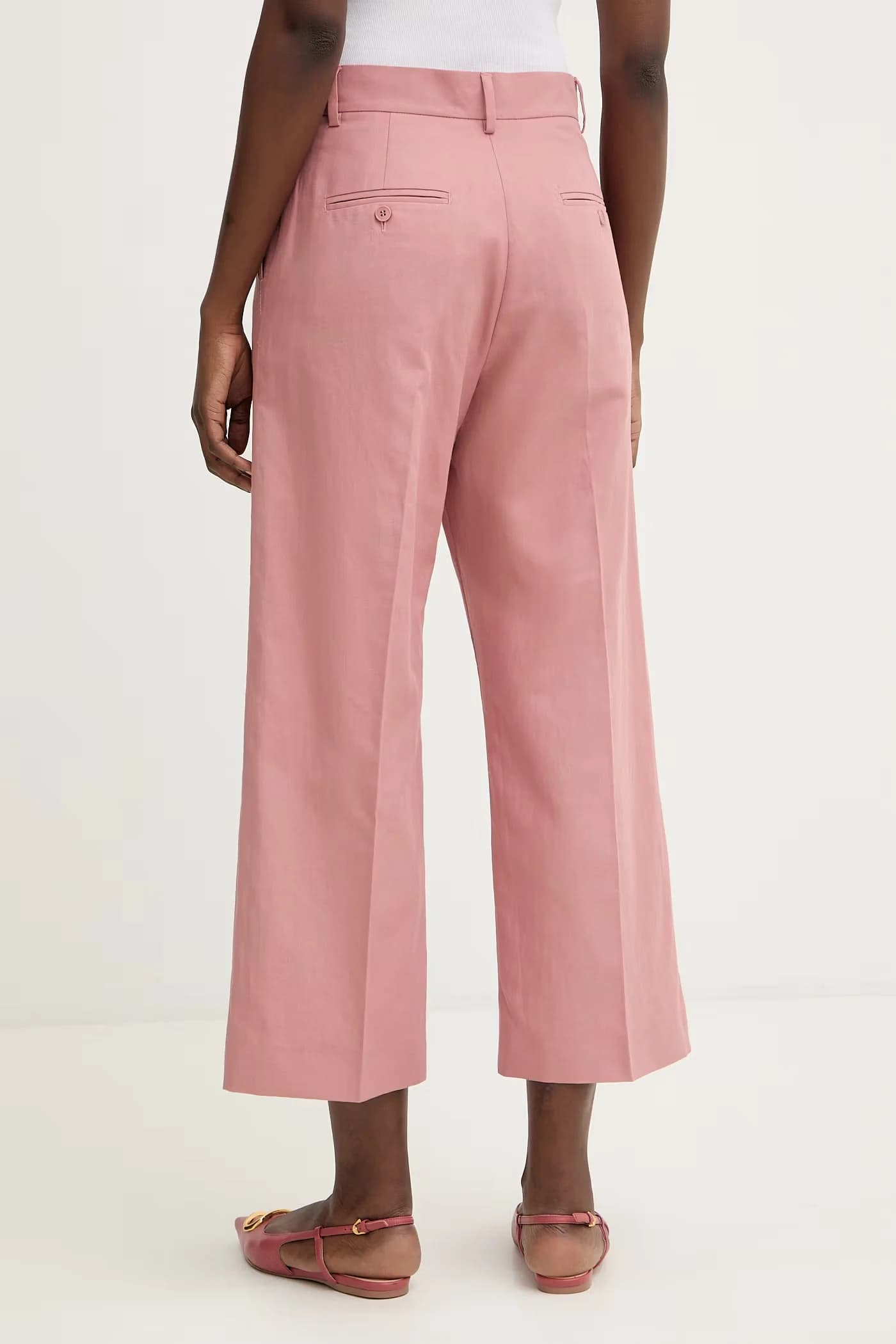 Брюки с льном ZIRCONE - фото 3