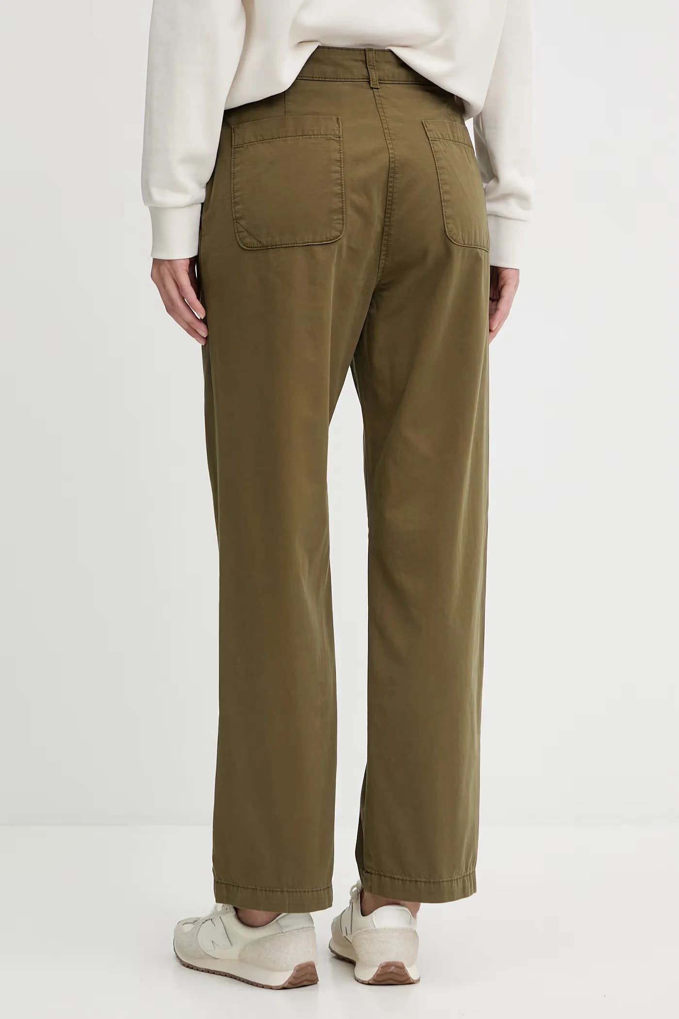 Хлопковые брюки HALIDE CHINO - фото 3