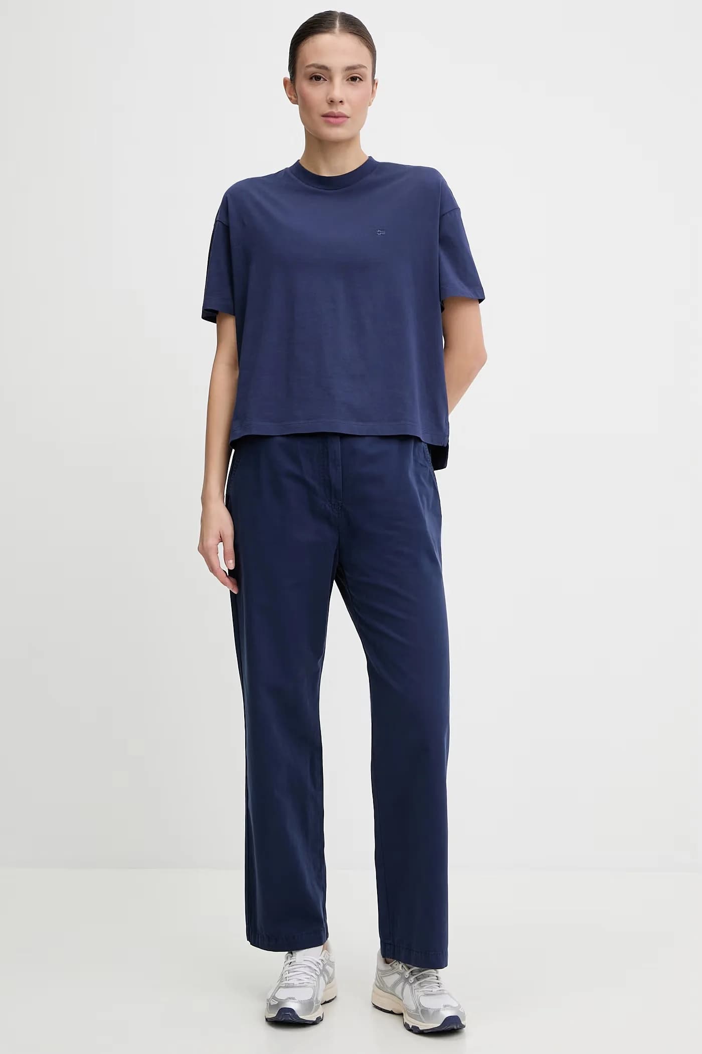 Хлопковые брюки HALIDE CHINO - фото 2