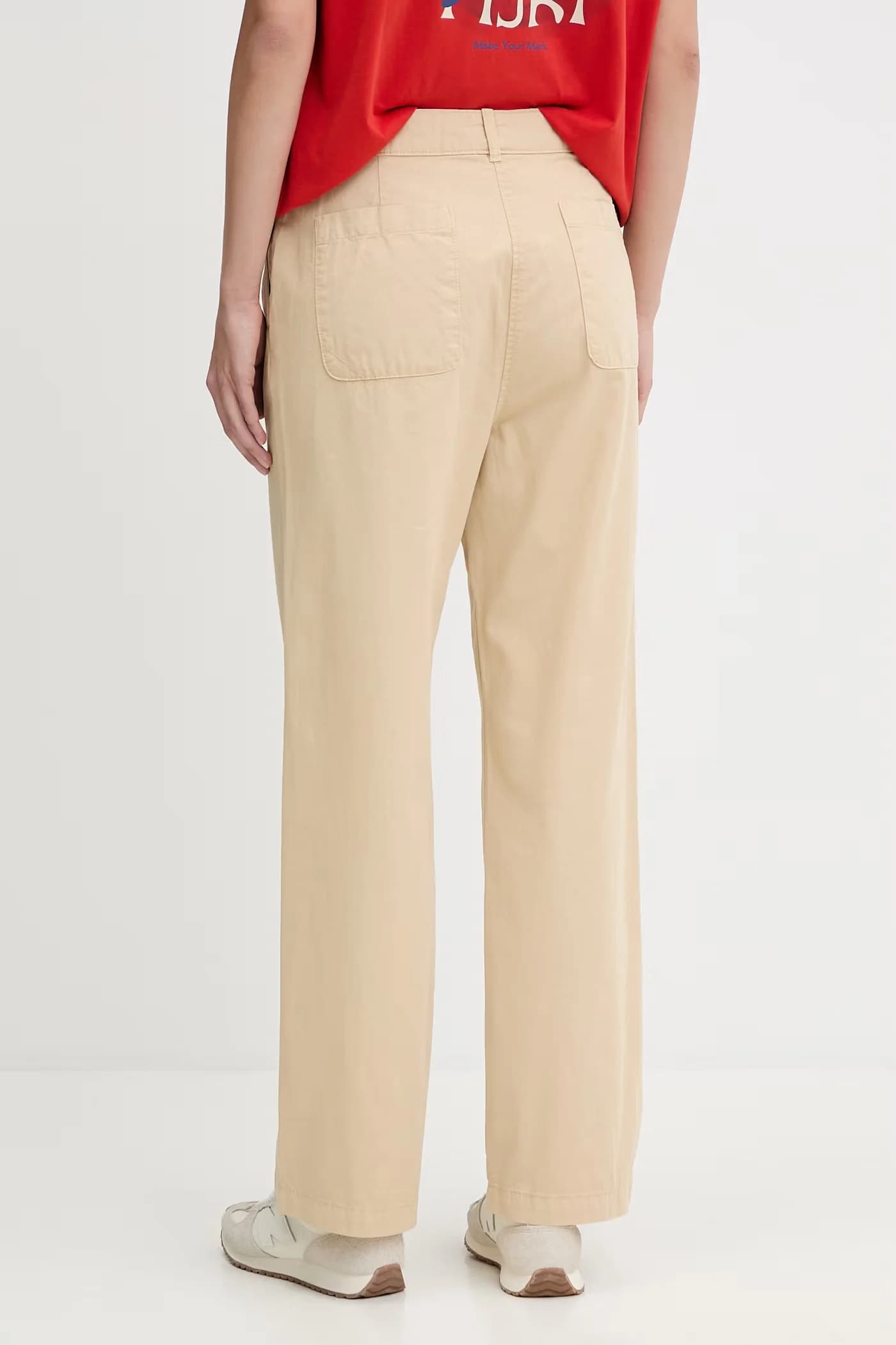 Хлопковые брюки HALIDE CHINO - фото 3