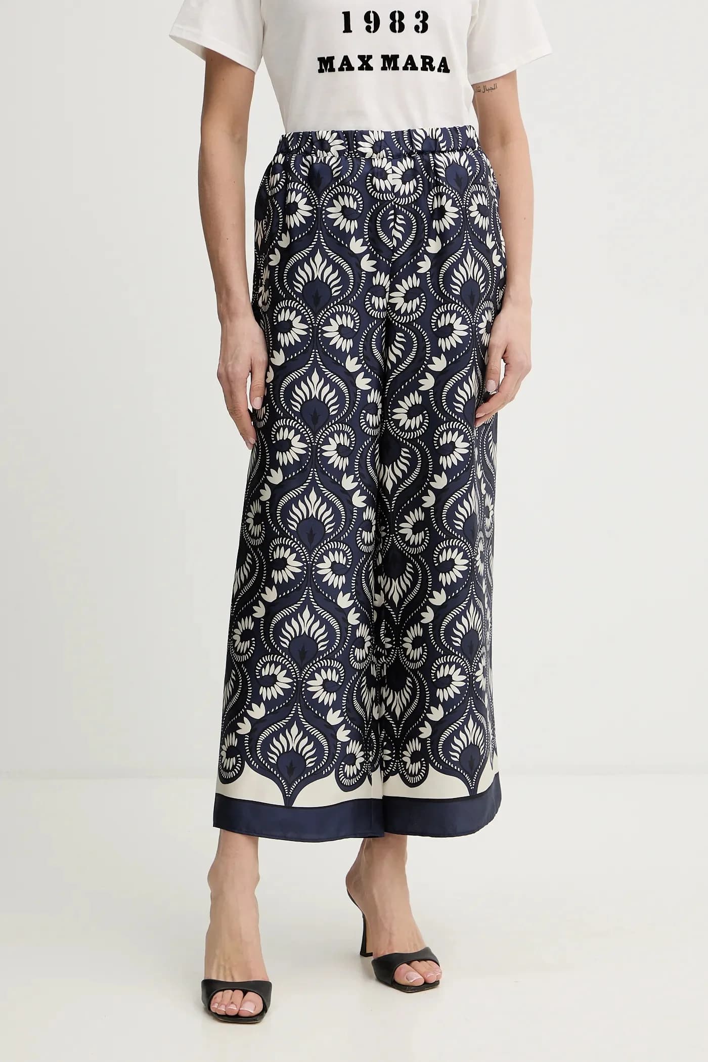 ОТТИКО шелковые брюки