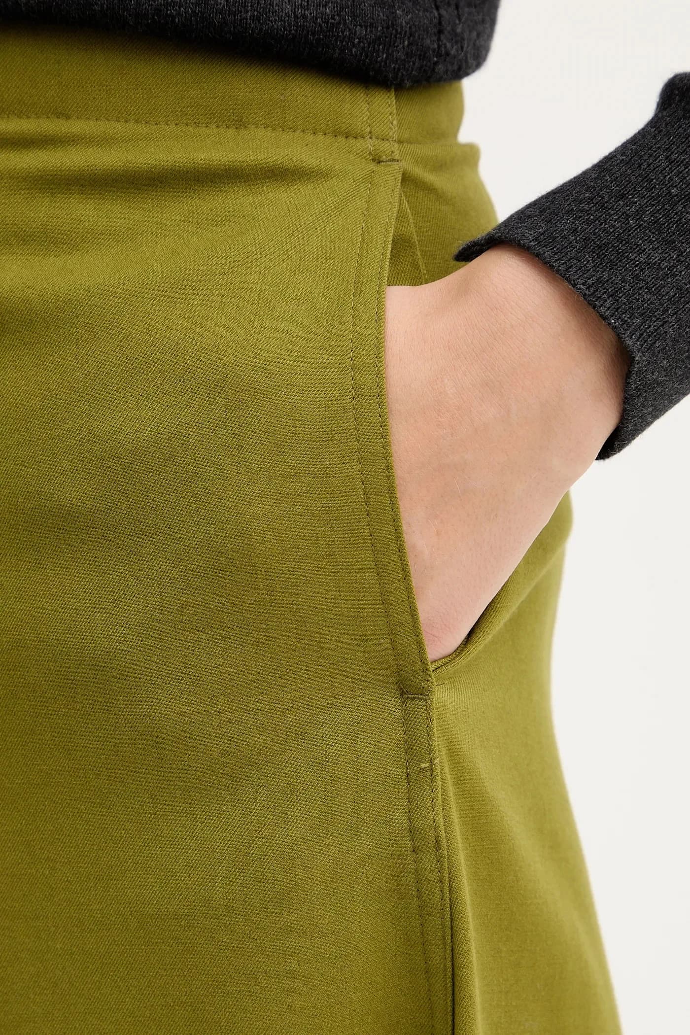 Брюки из смесовой шерсти - фото 4