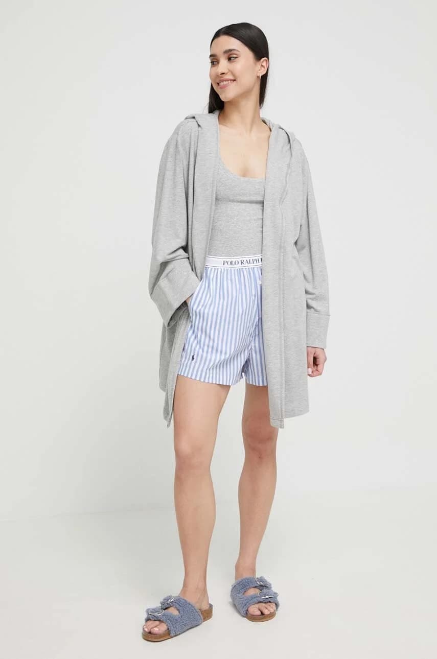 Хлопковые пижамные шорты - фото 3