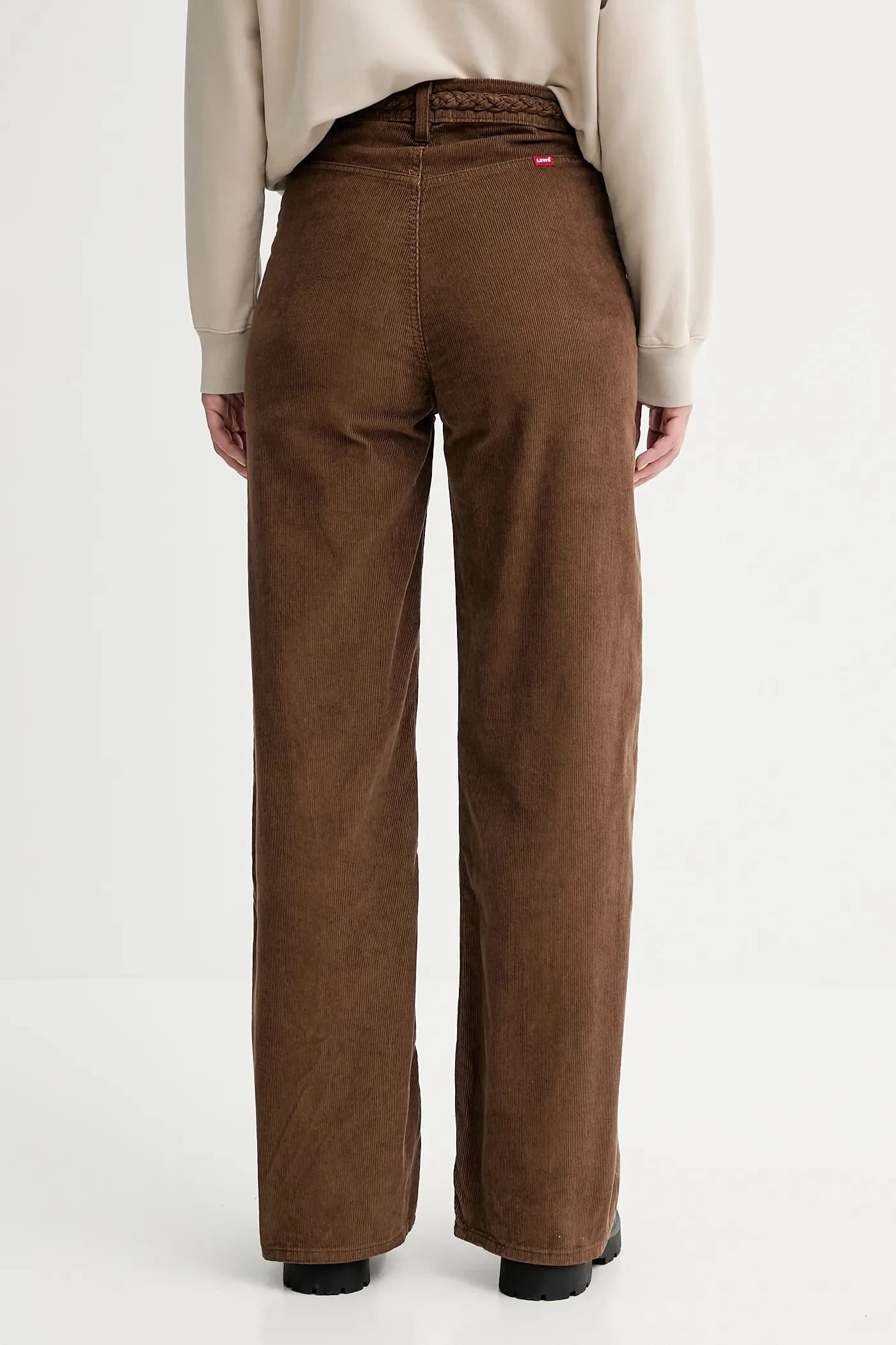 вельветовые брюки RIBCAGE WL BRAIDED - фото 3