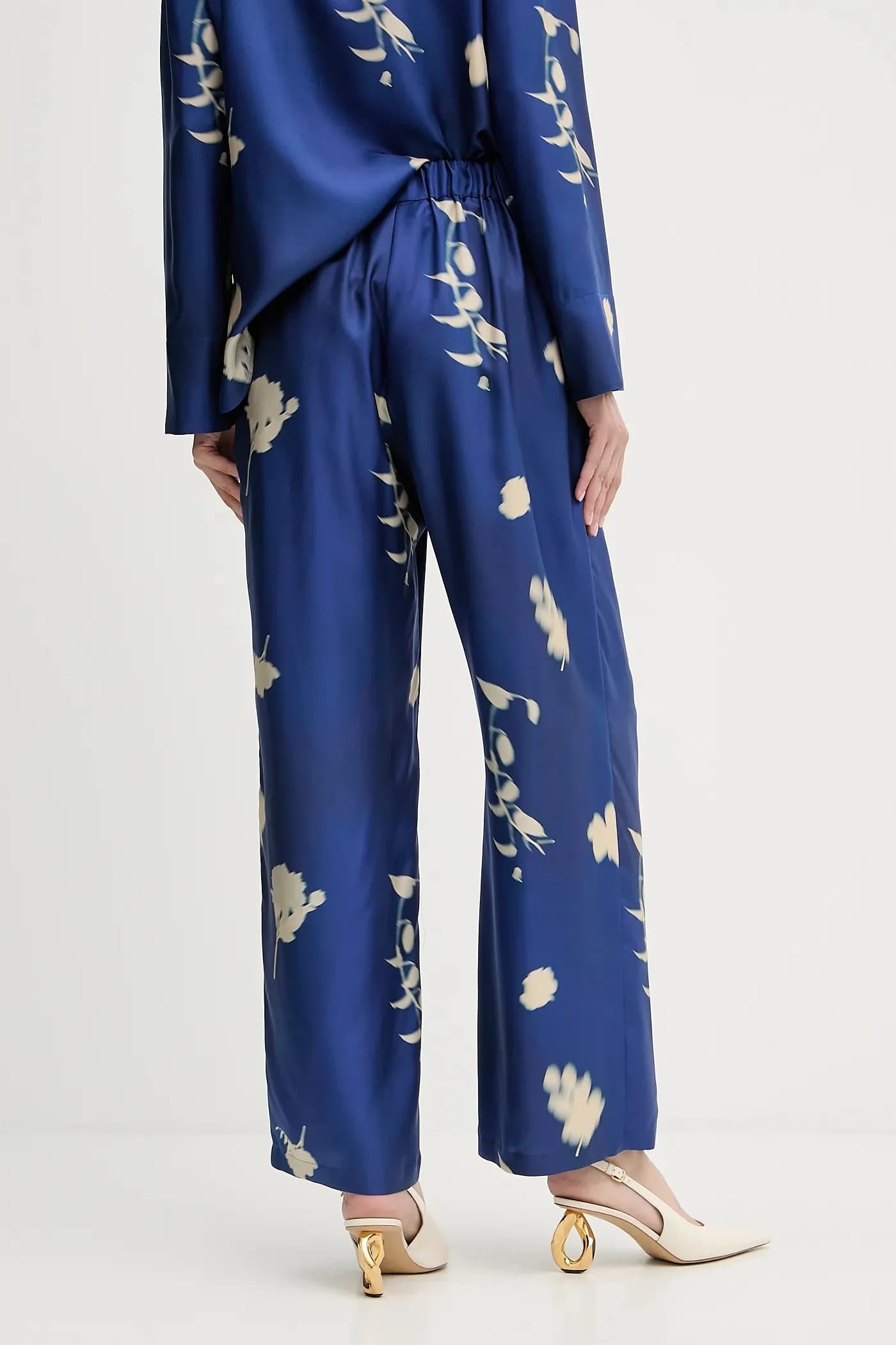 ХЕЛЬГА шелковые брюки - фото 3