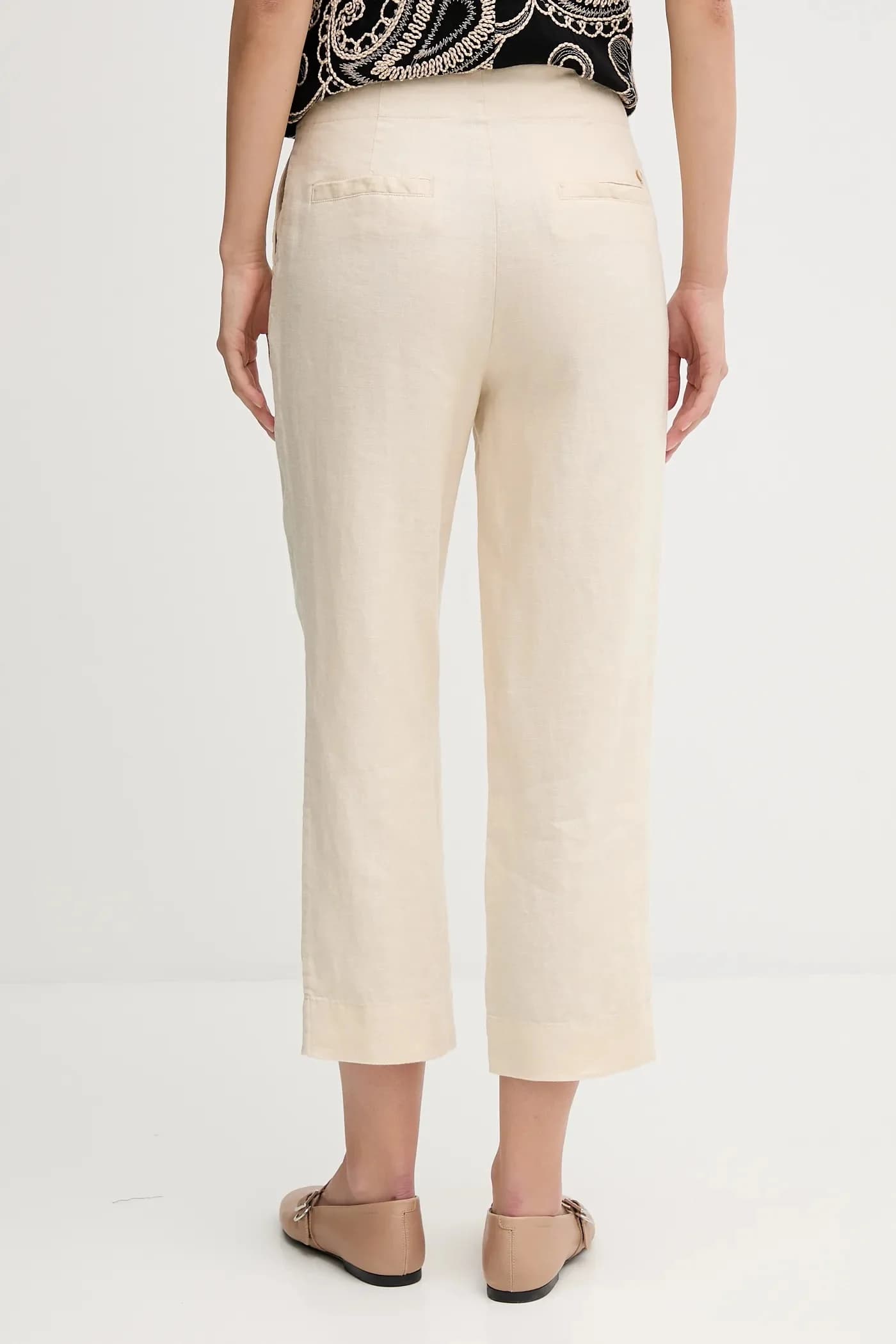 Льняные брюки - фото 3