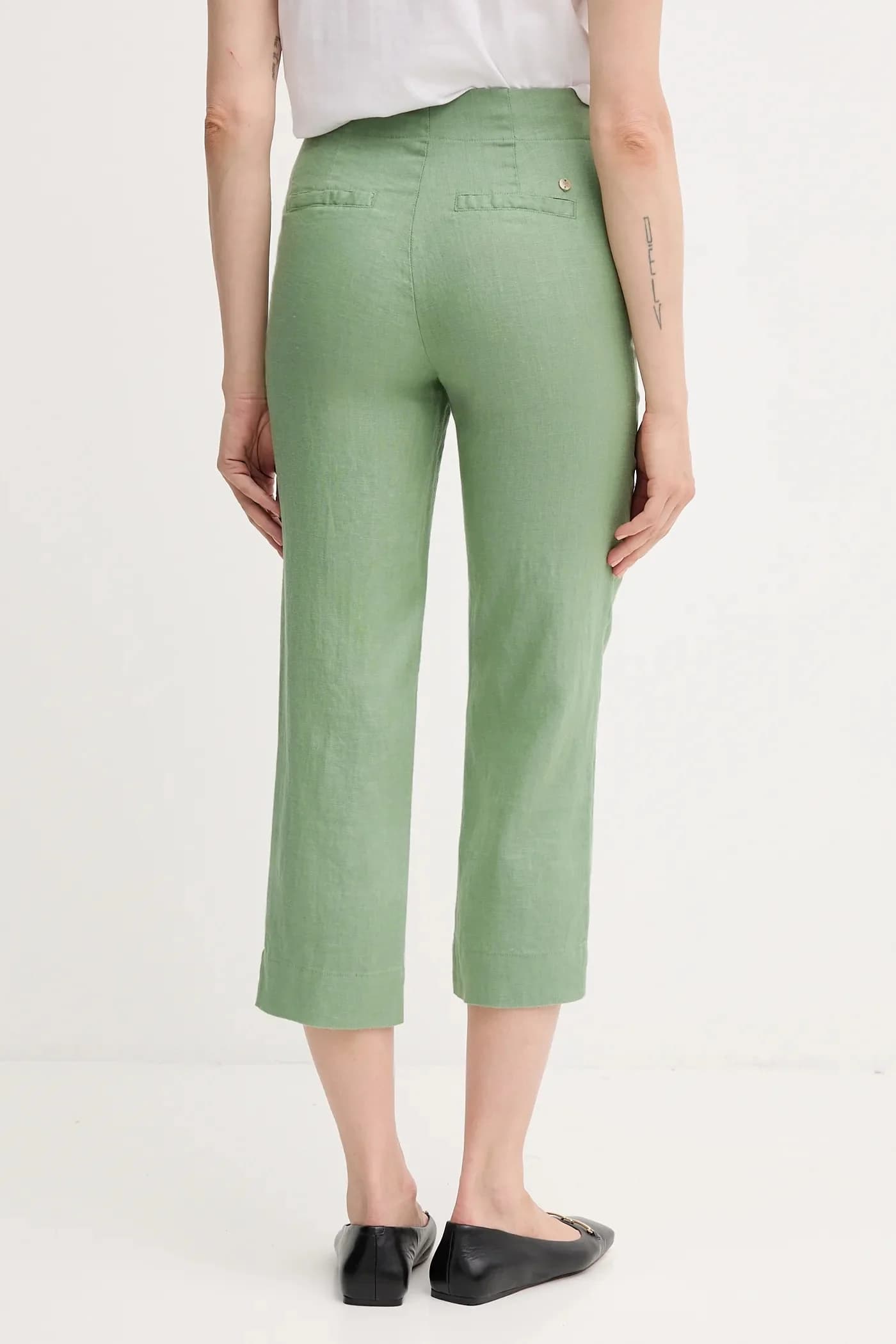 Льняные брюки - фото 3