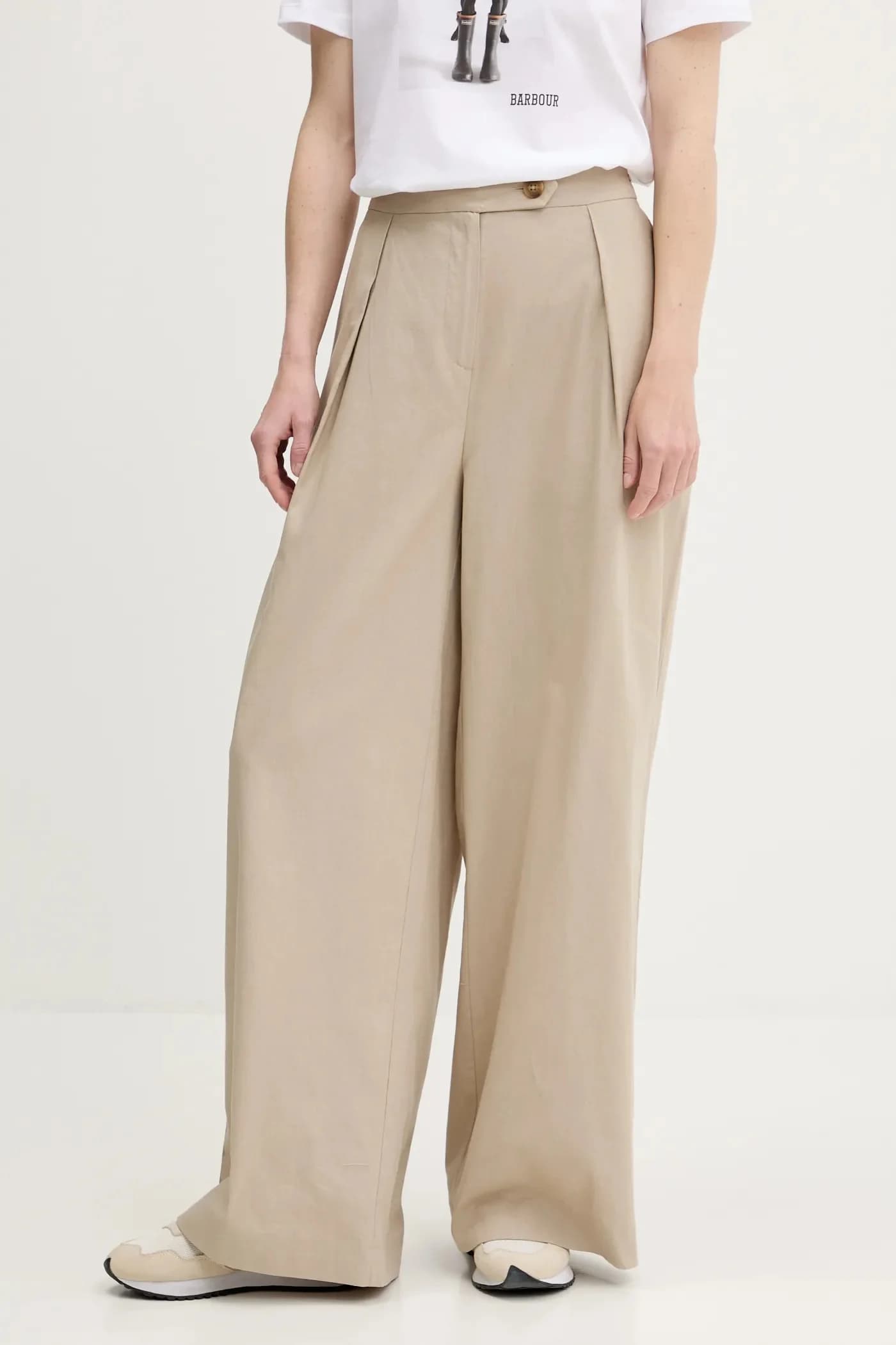 брюки LUCY из смесового льна