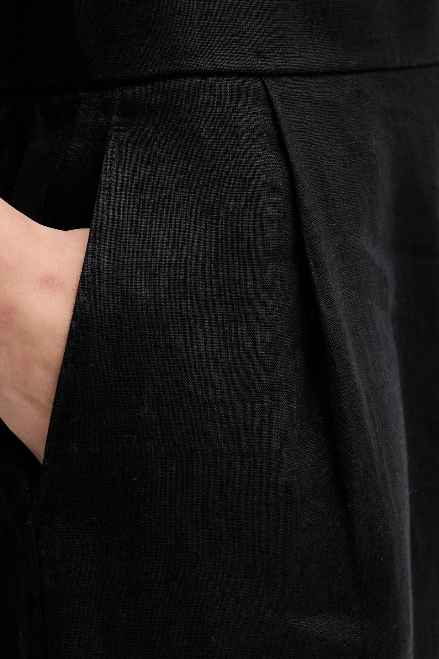 Льняные брюки - фото 4