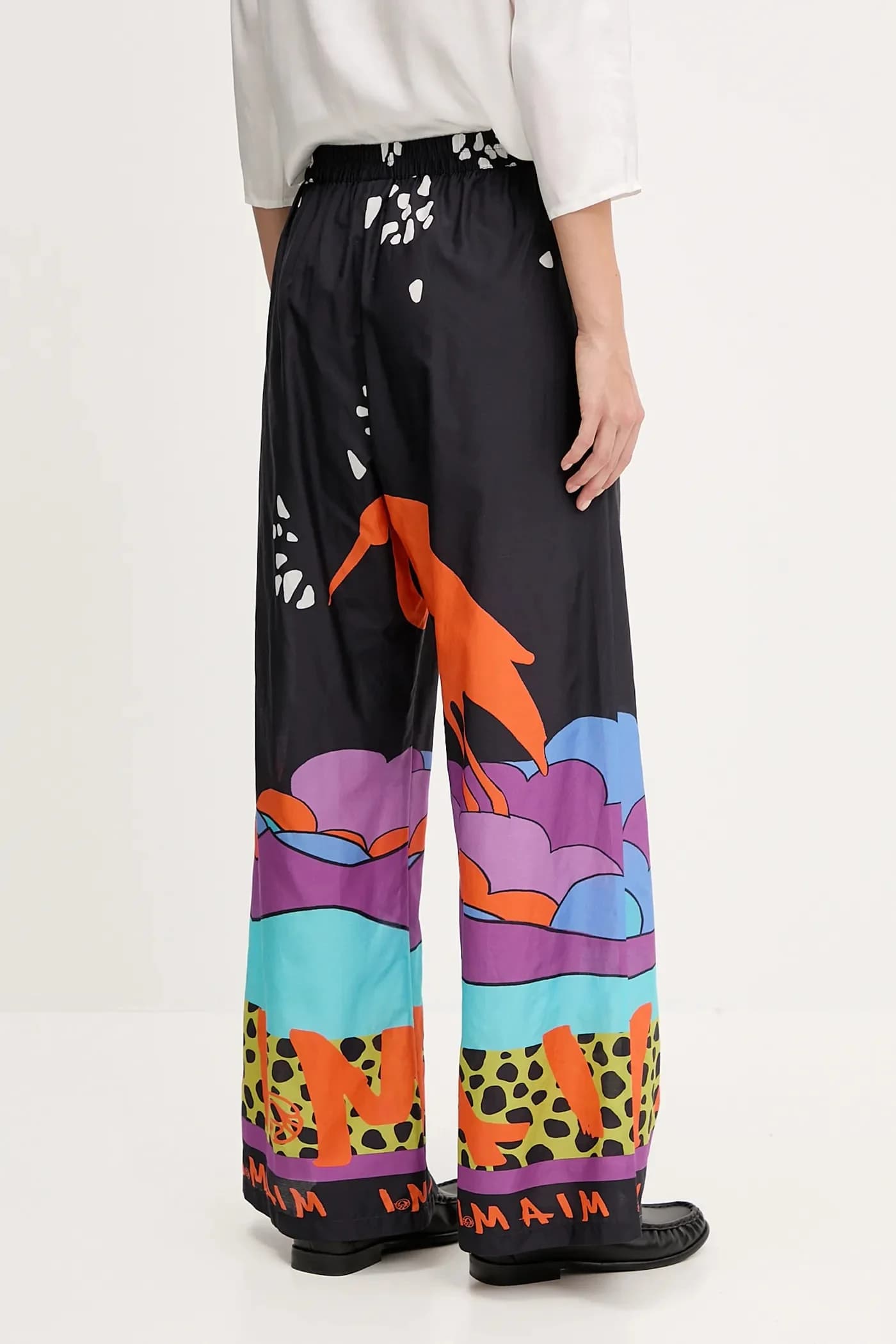 Брюки с оттенком шелка - фото 3