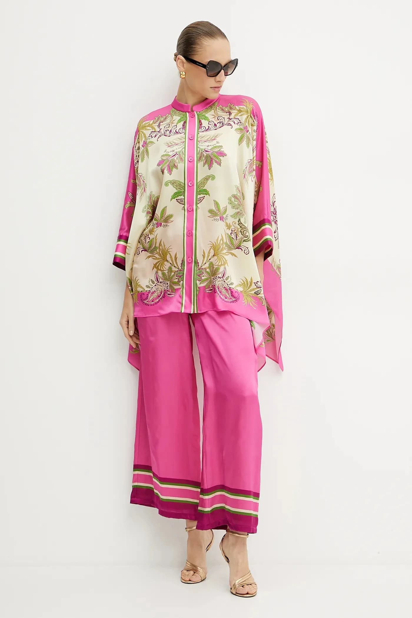 Шелковые брюки - фото 2