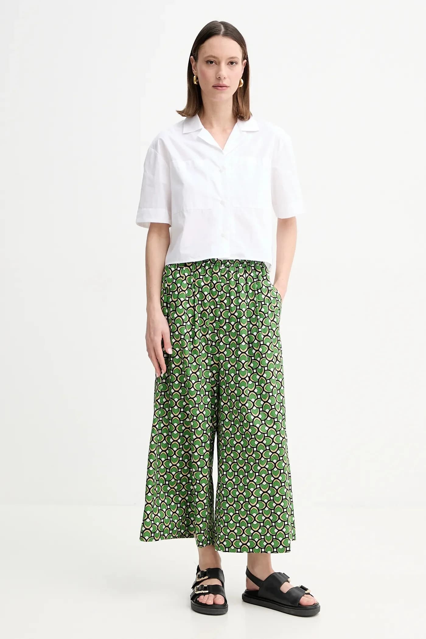 Хлопковые брюки - фото 2