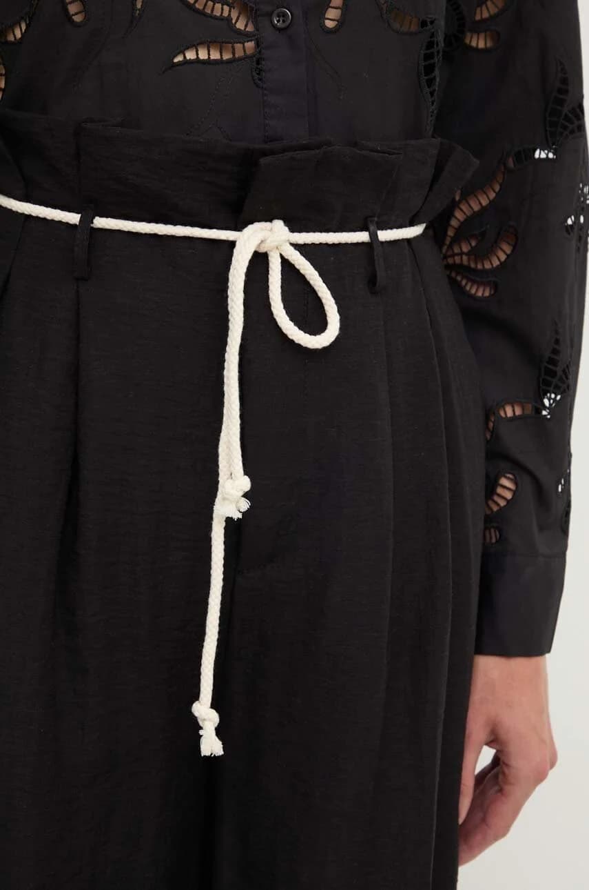 Льняные брюки - фото 5