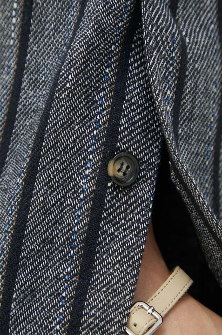 Спортивные брюки из льняной ткани - фото 6