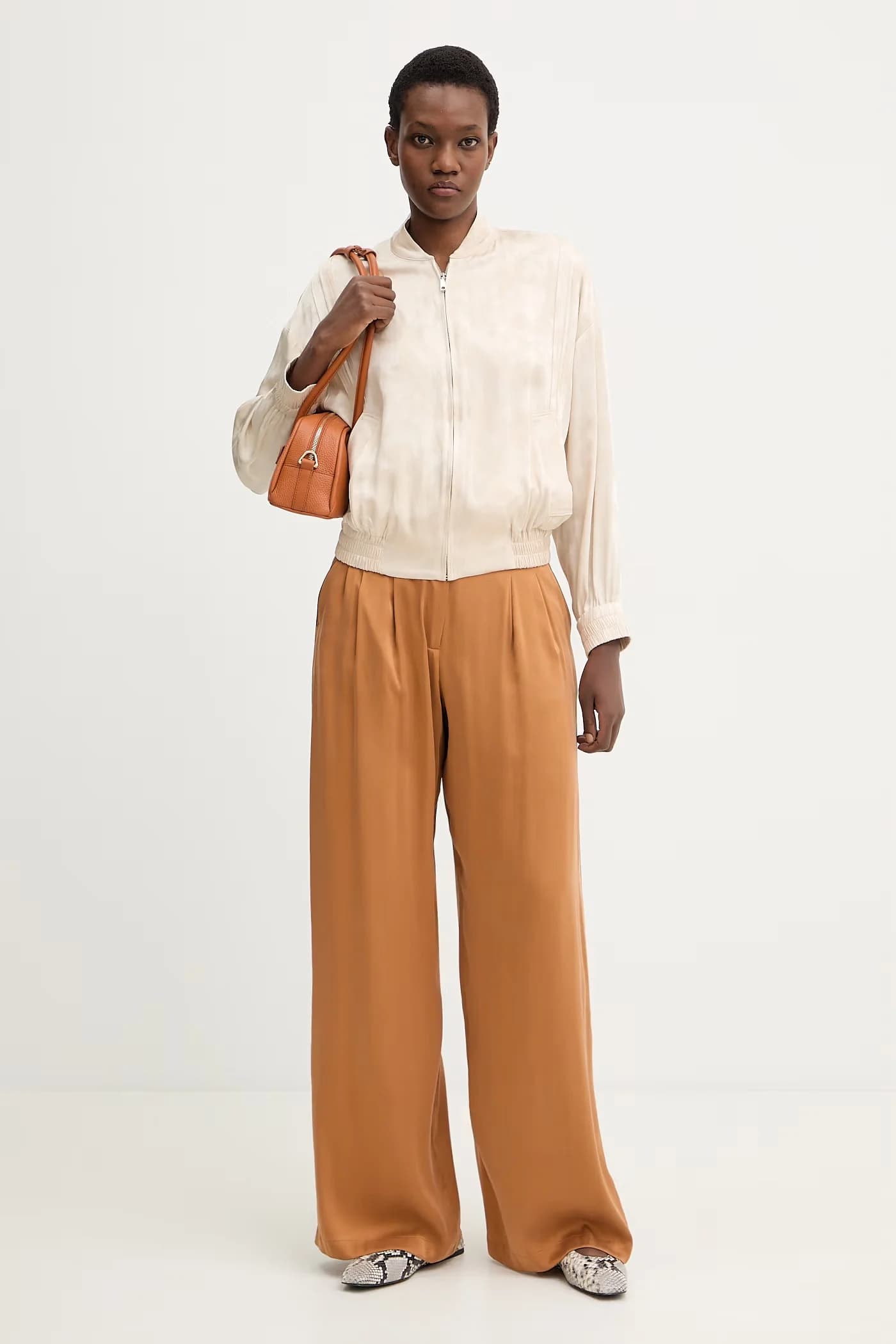 Брюки из шелка MCOPOGGIO - фото 2