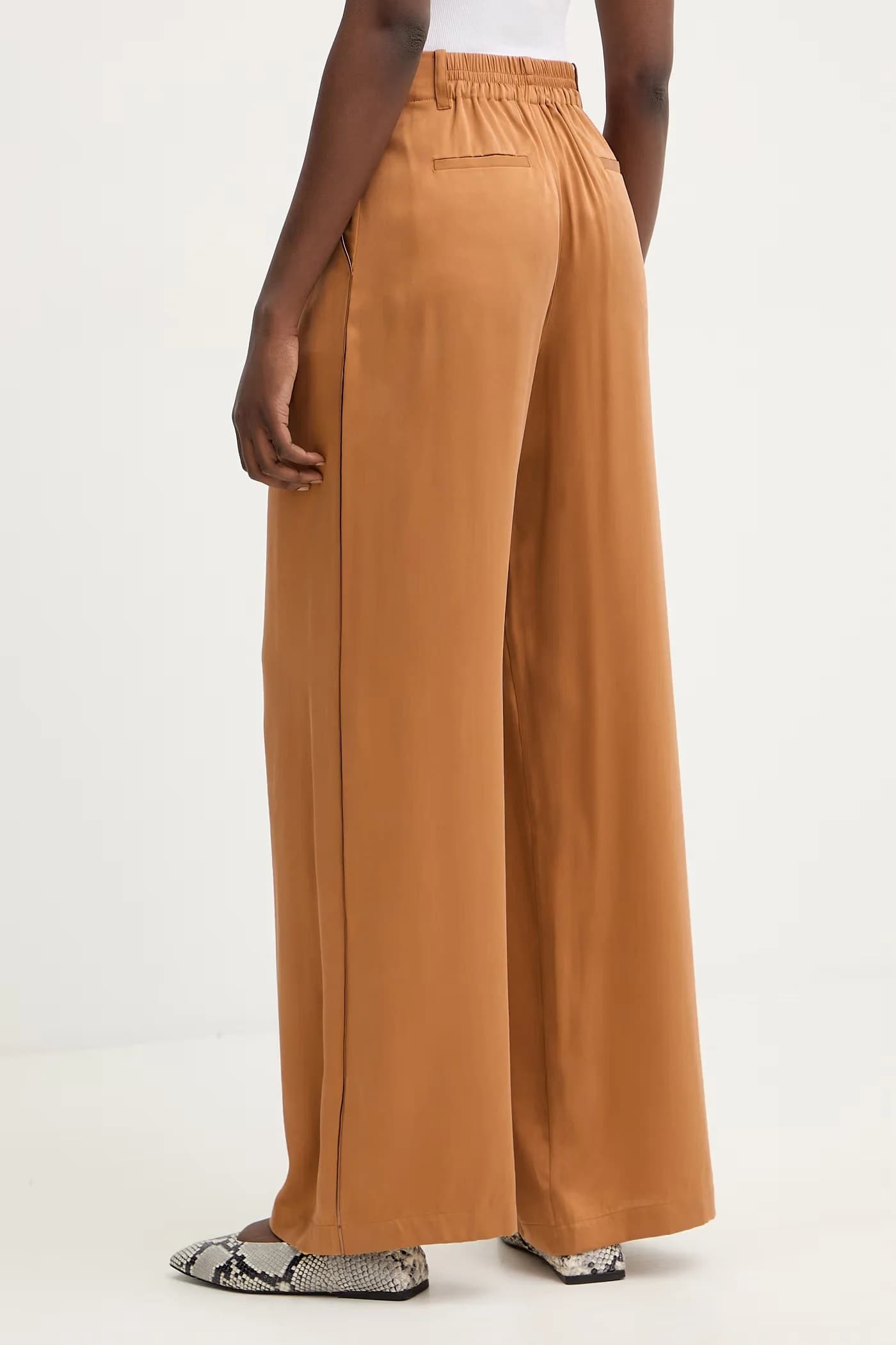 Брюки из шелка MCOPOGGIO - фото 3