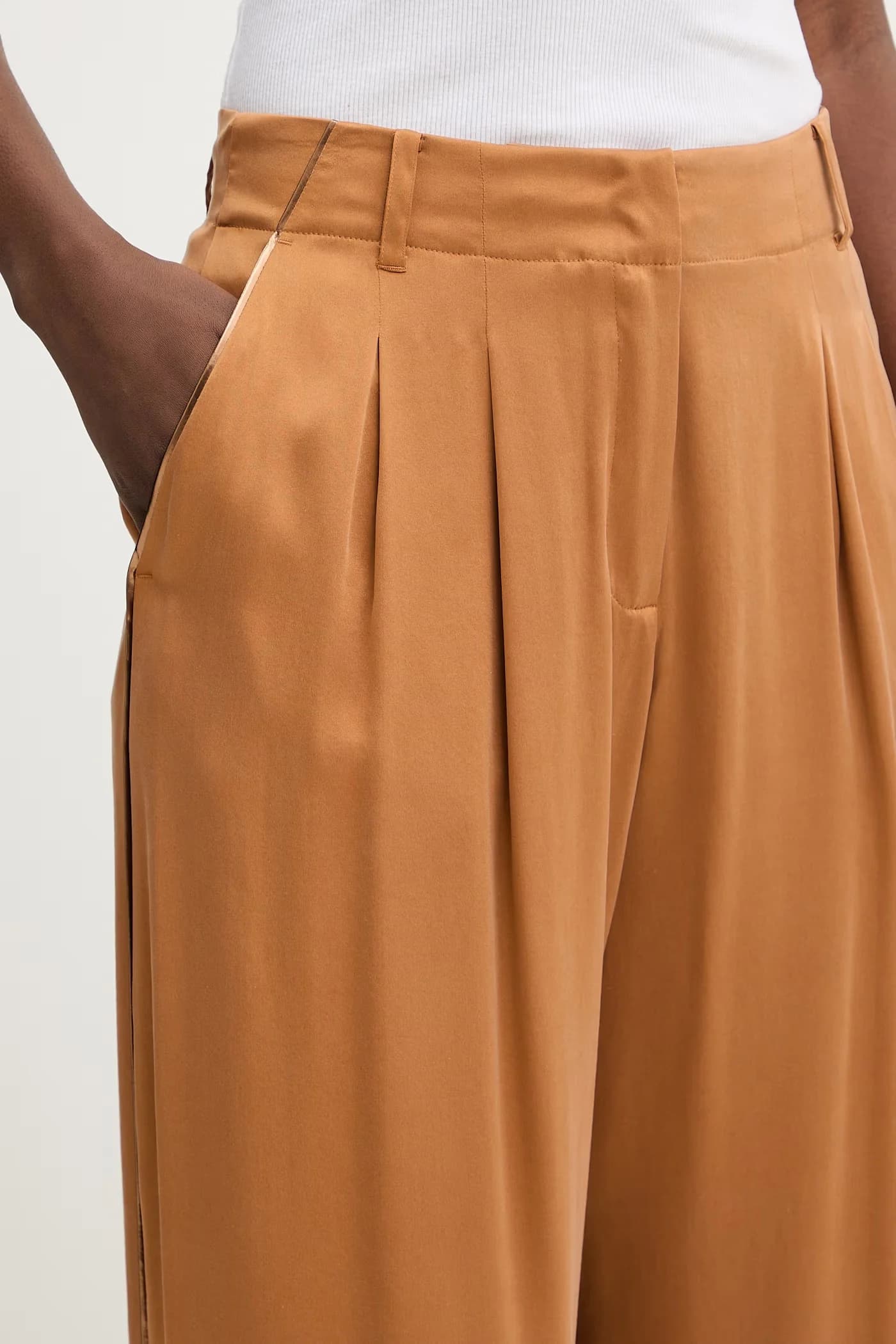 Брюки из шелка MCOPOGGIO - фото 4