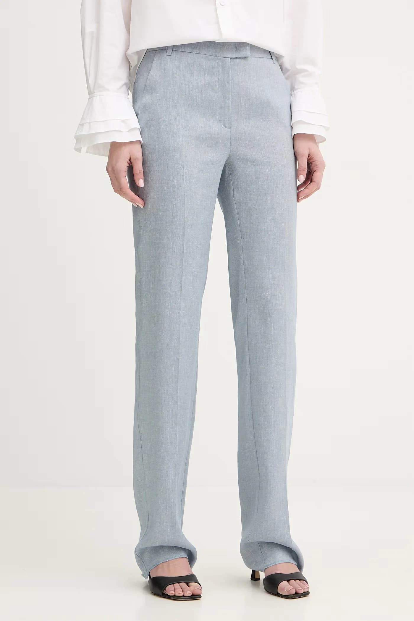 Брюки из льна TARTINA