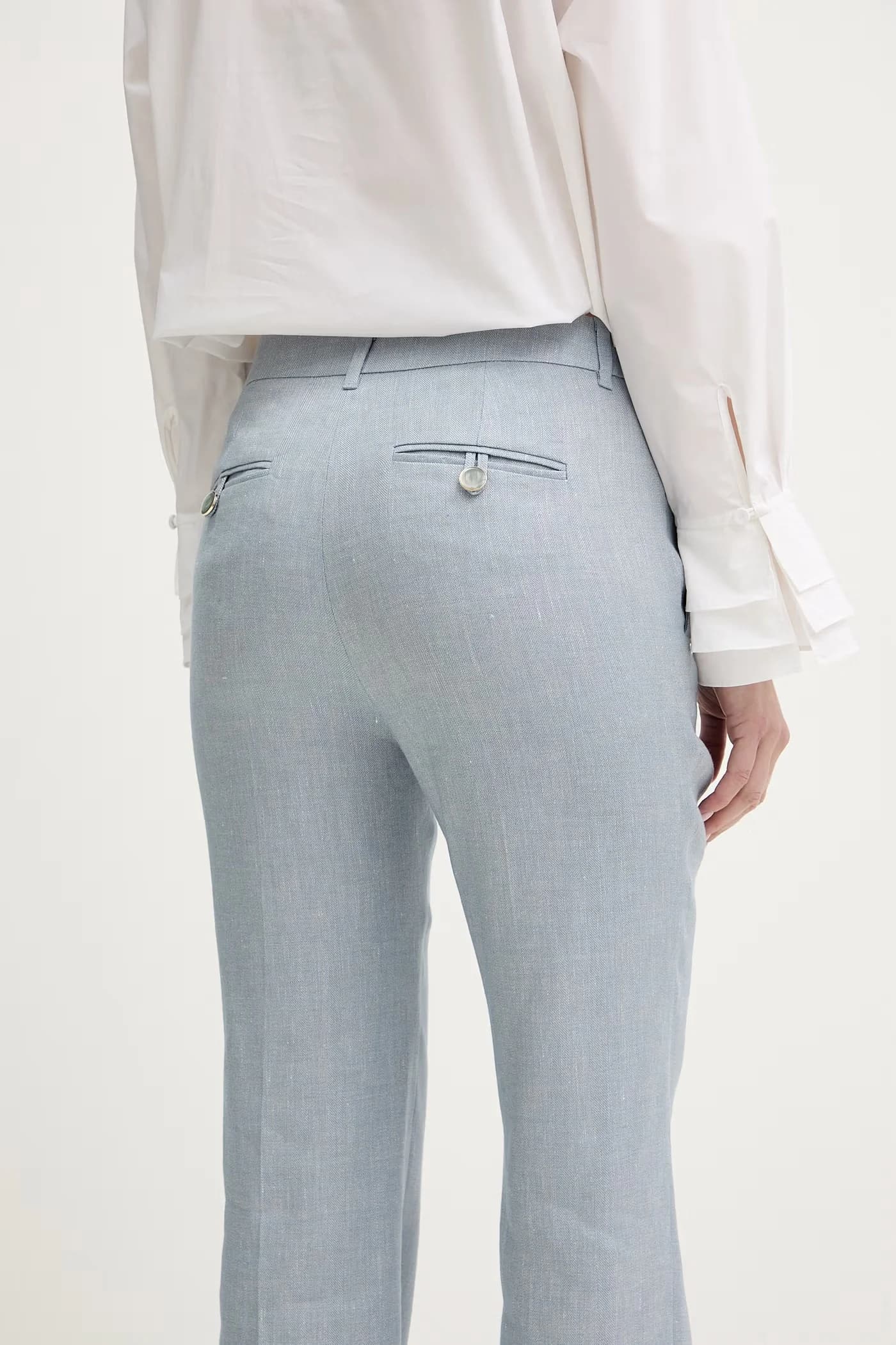 Брюки из льна TARTINA - фото 4