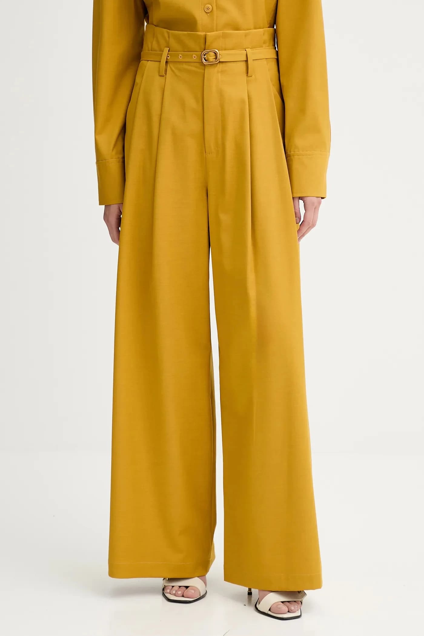 Брюки из смесовой шерсти