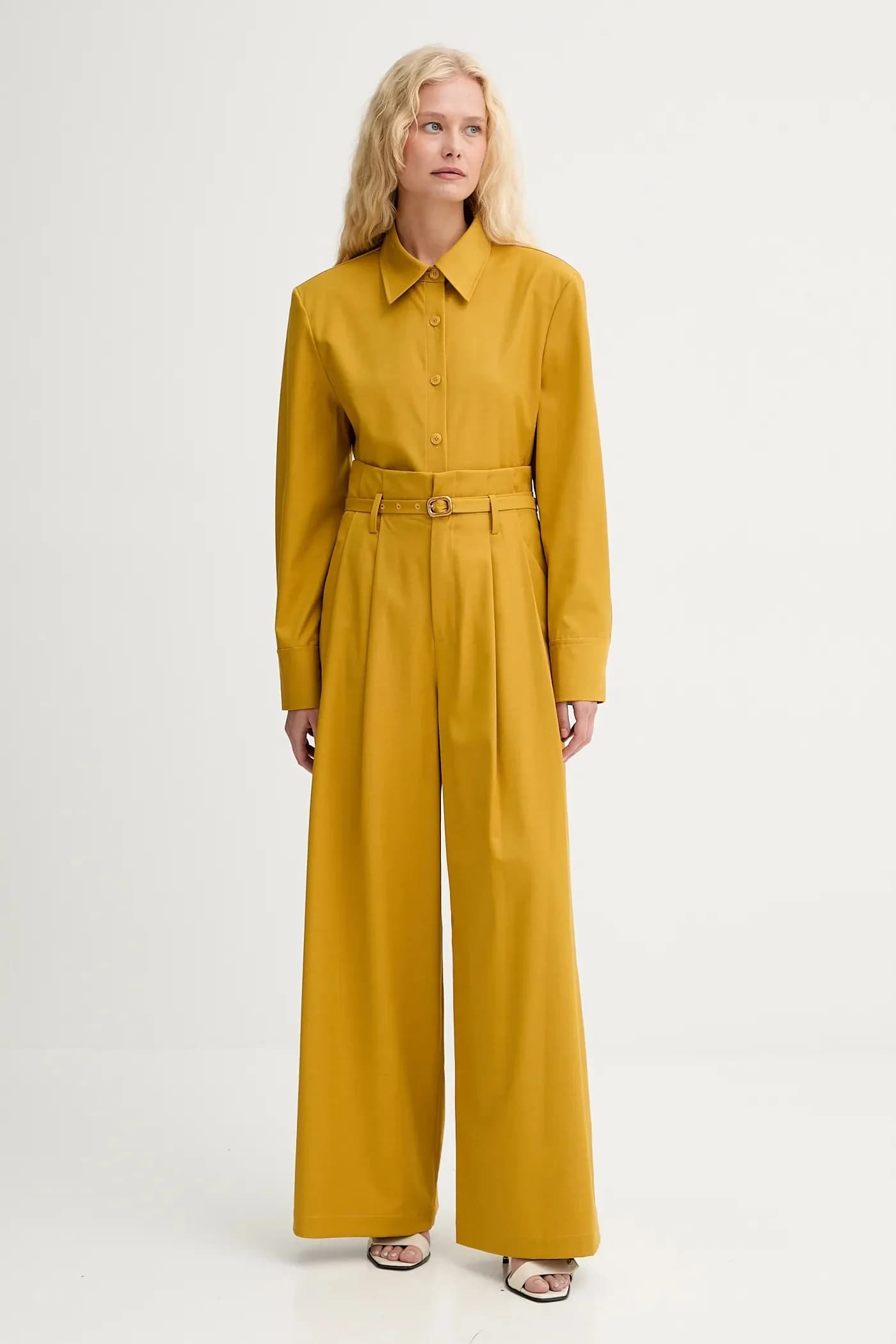 Брюки из смесовой шерсти - фото 2