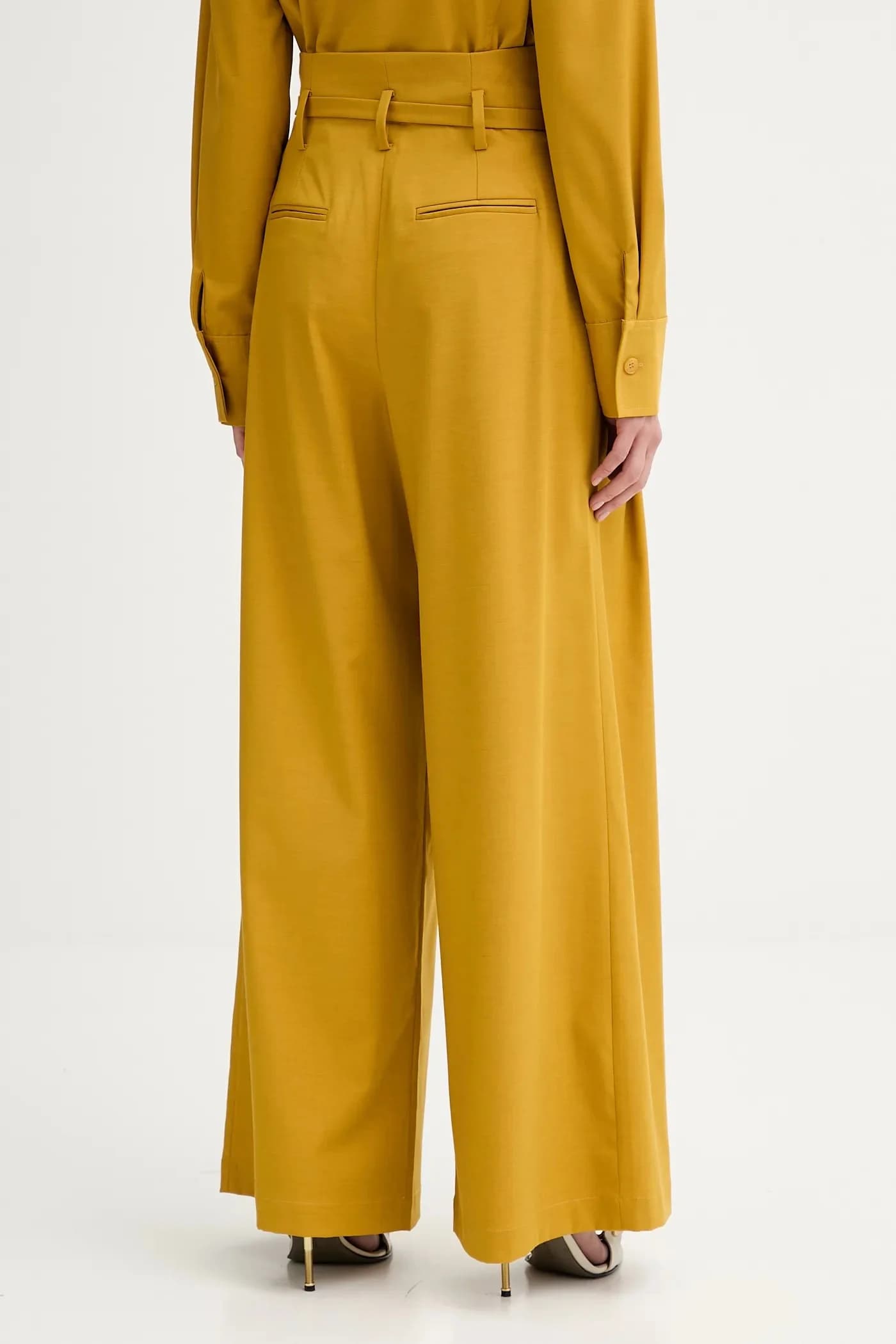 Брюки из смесовой шерсти - фото 3