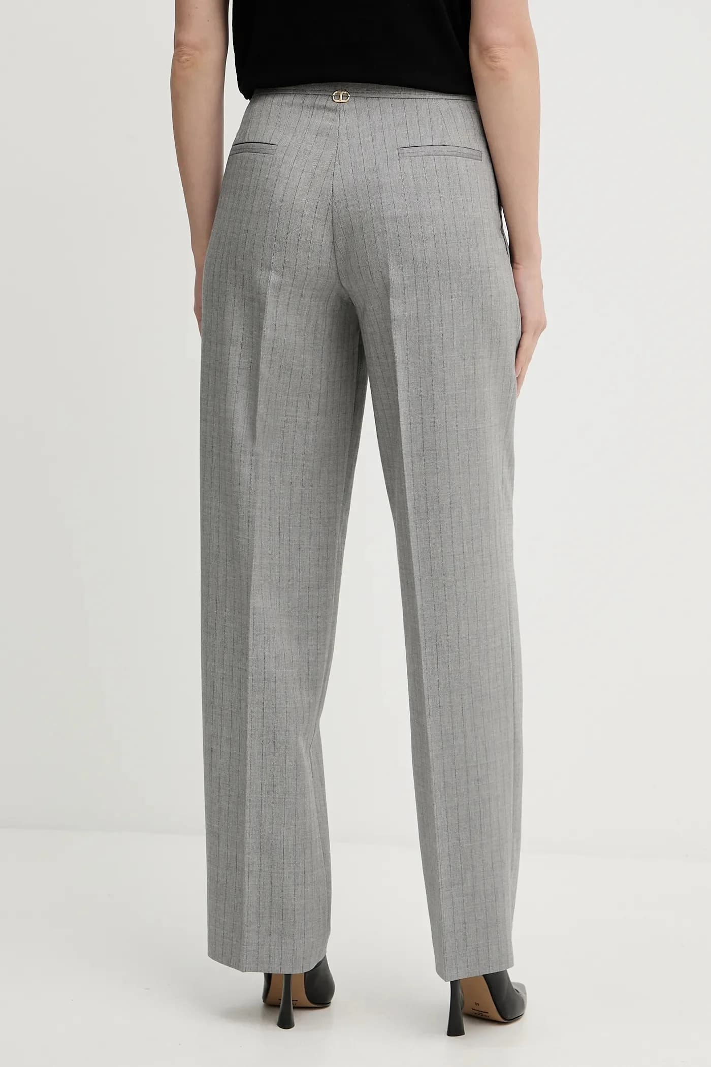 Брюки из смесовой шерсти - фото 3