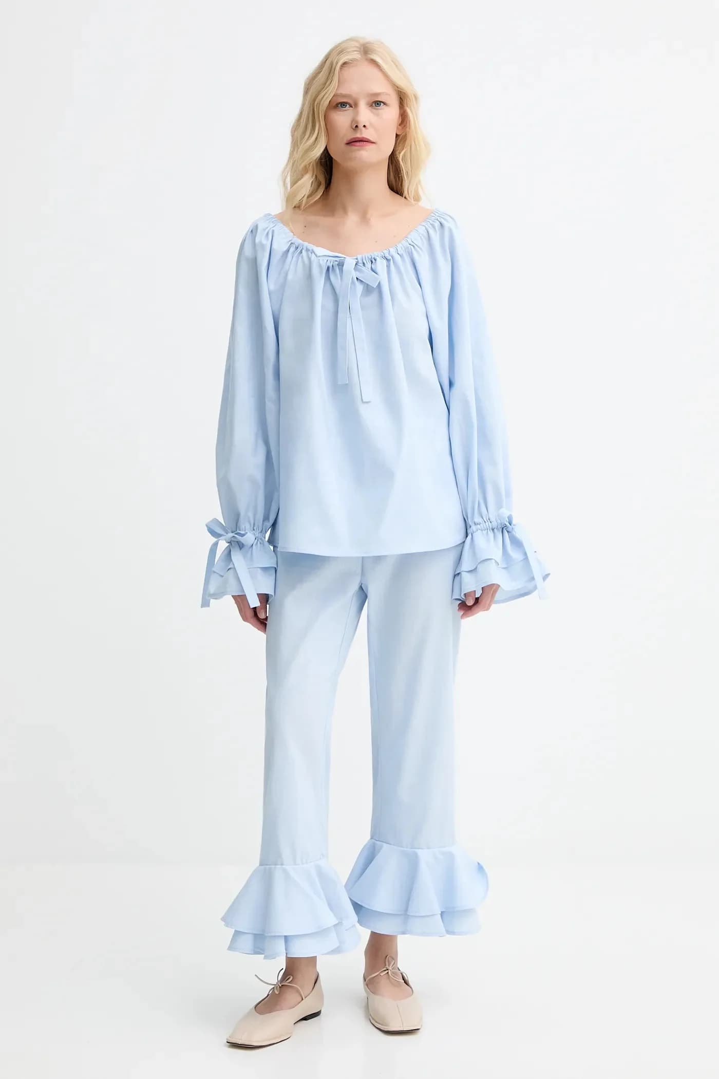 Льняные брюки - фото 2