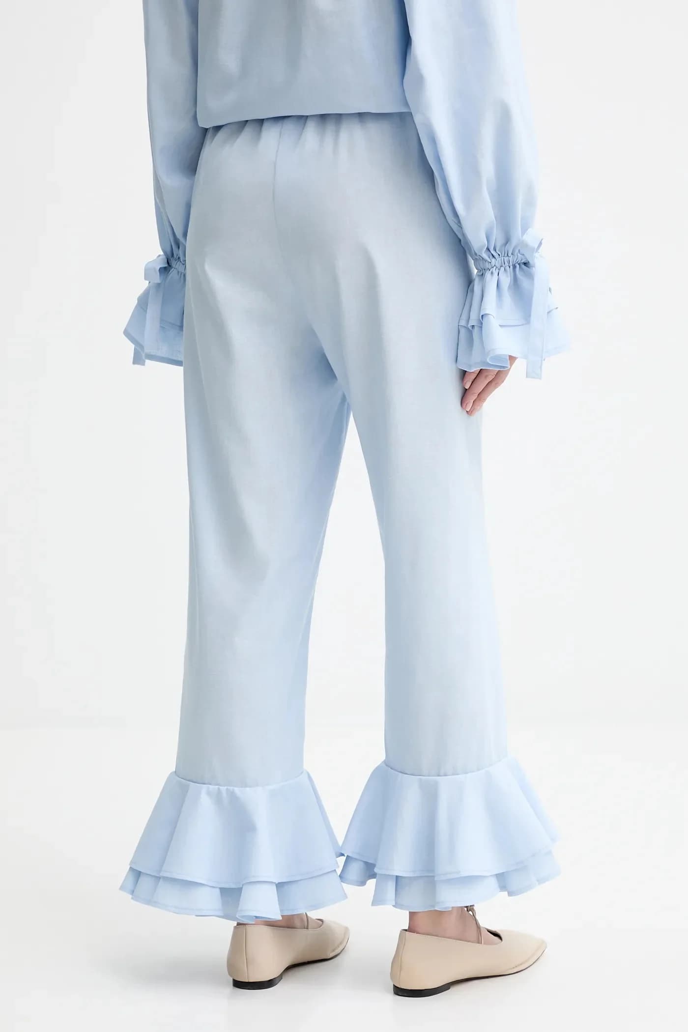 Льняные брюки - фото 3