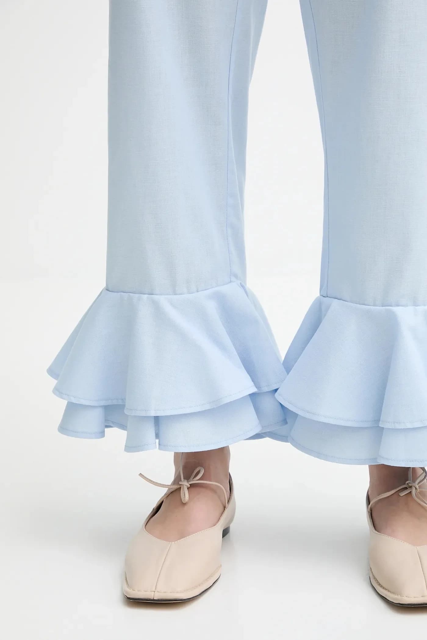 Льняные брюки - фото 4