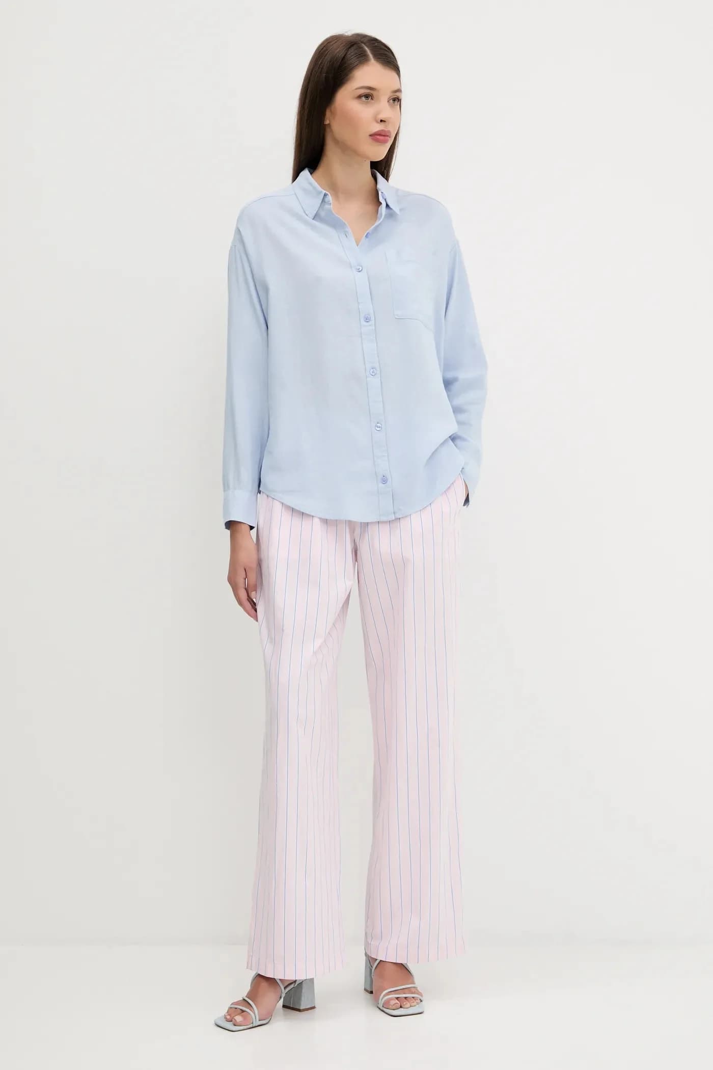 Хлопковые брюки - фото 2