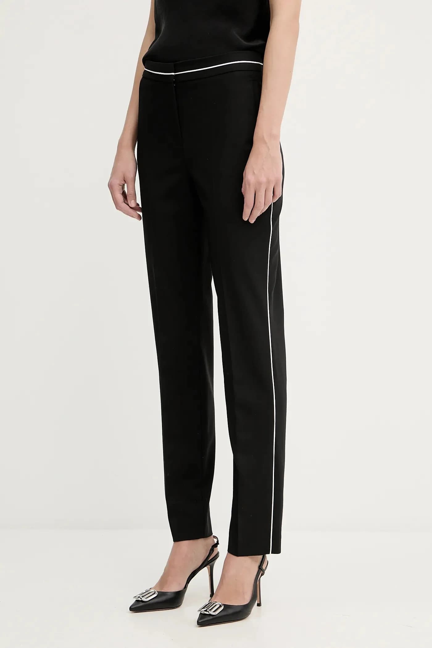 Брюки из смесовой шерсти