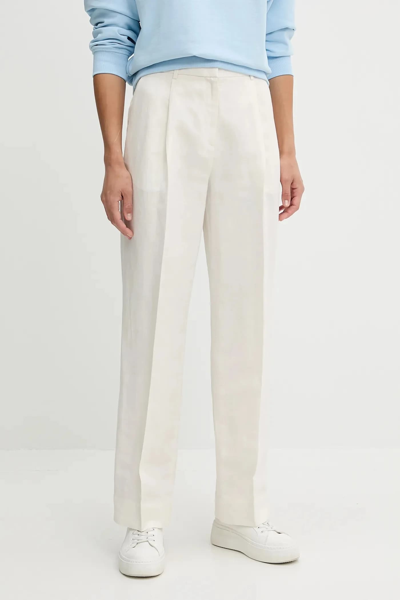 Льняные брюки